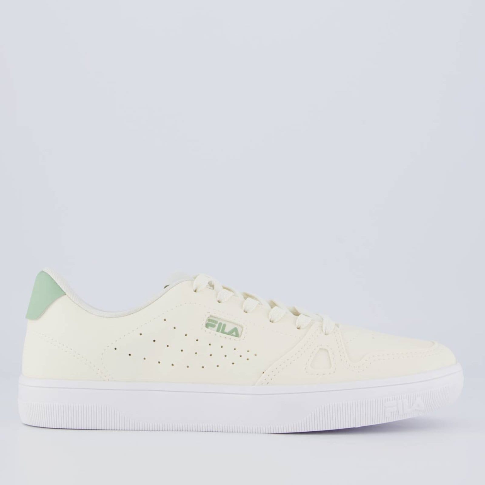 Tênis Fila Daily Feminino Bege e Verde