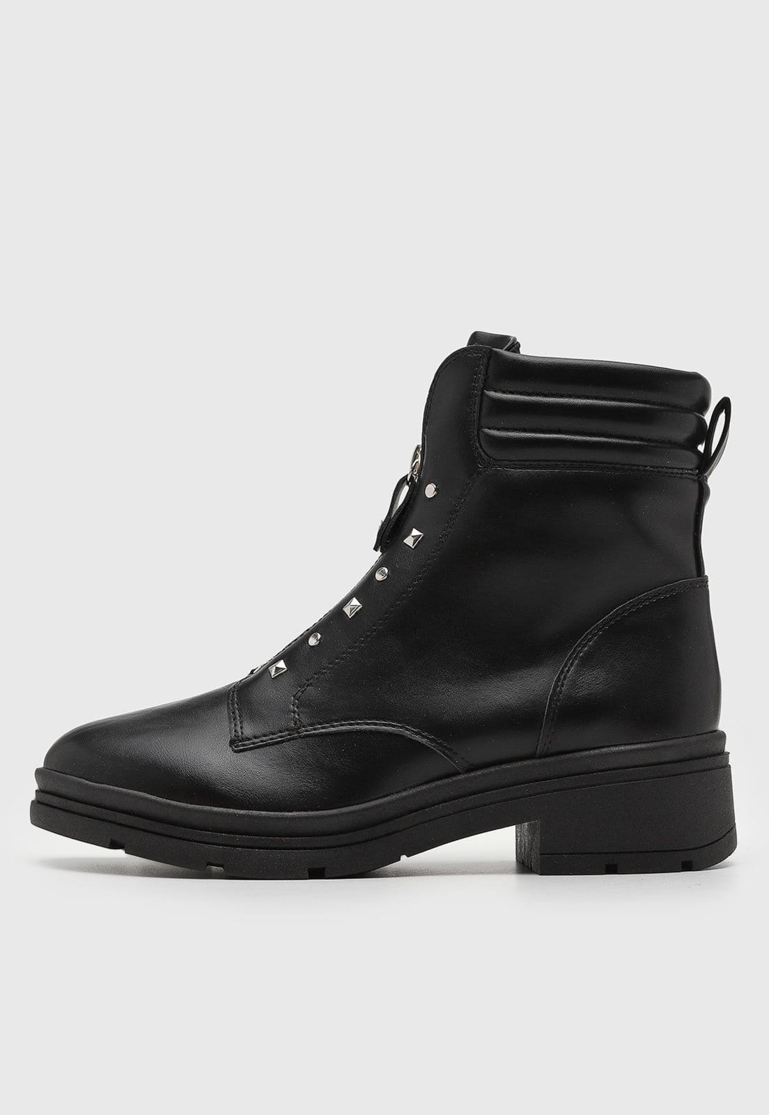 Vista principal Bota Feminina Mississipi Cano Baixo Preta MISSISSIPI preto