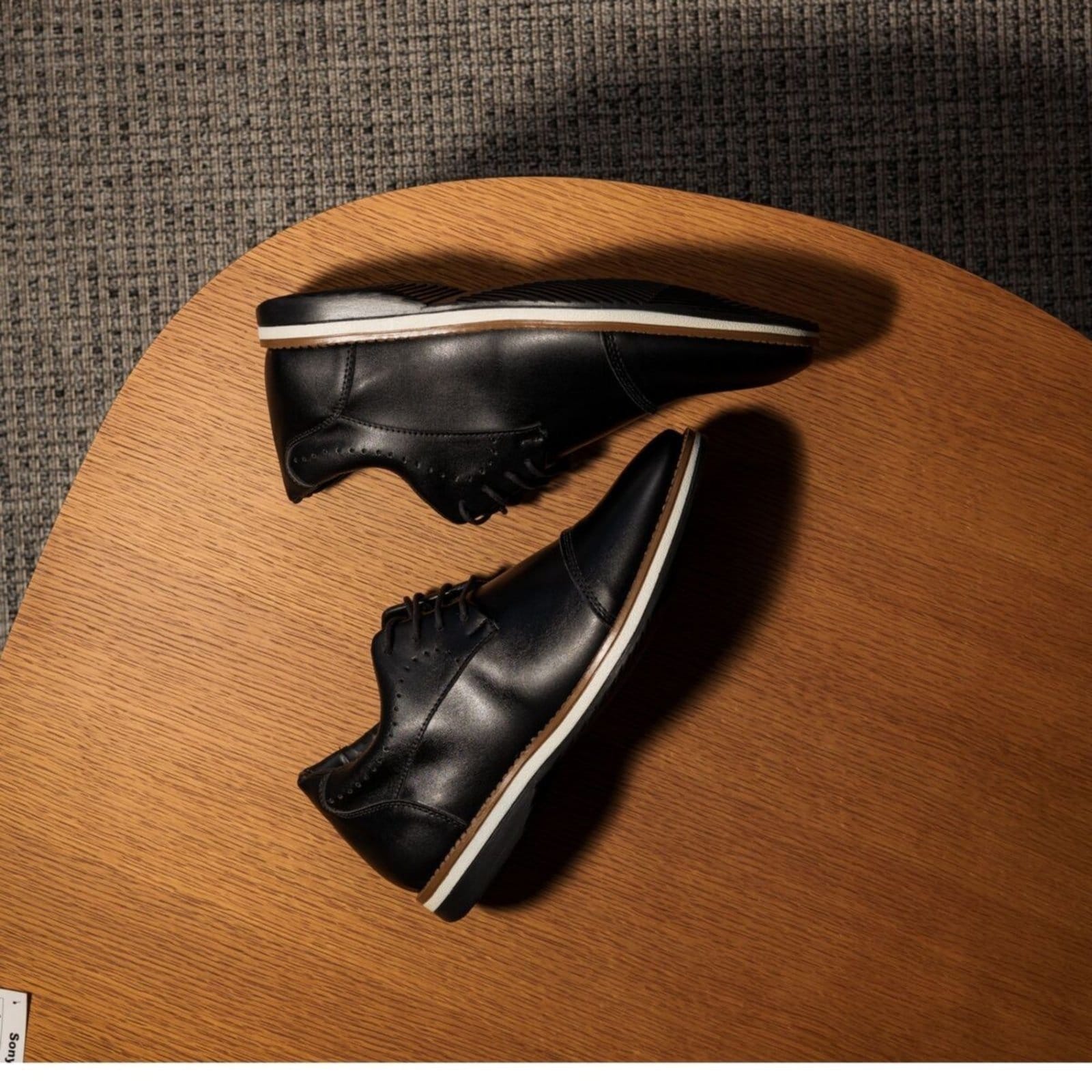 Sapato Masculino Oxford Santiago Confortável Sapato Masculino Social Brogue - 2