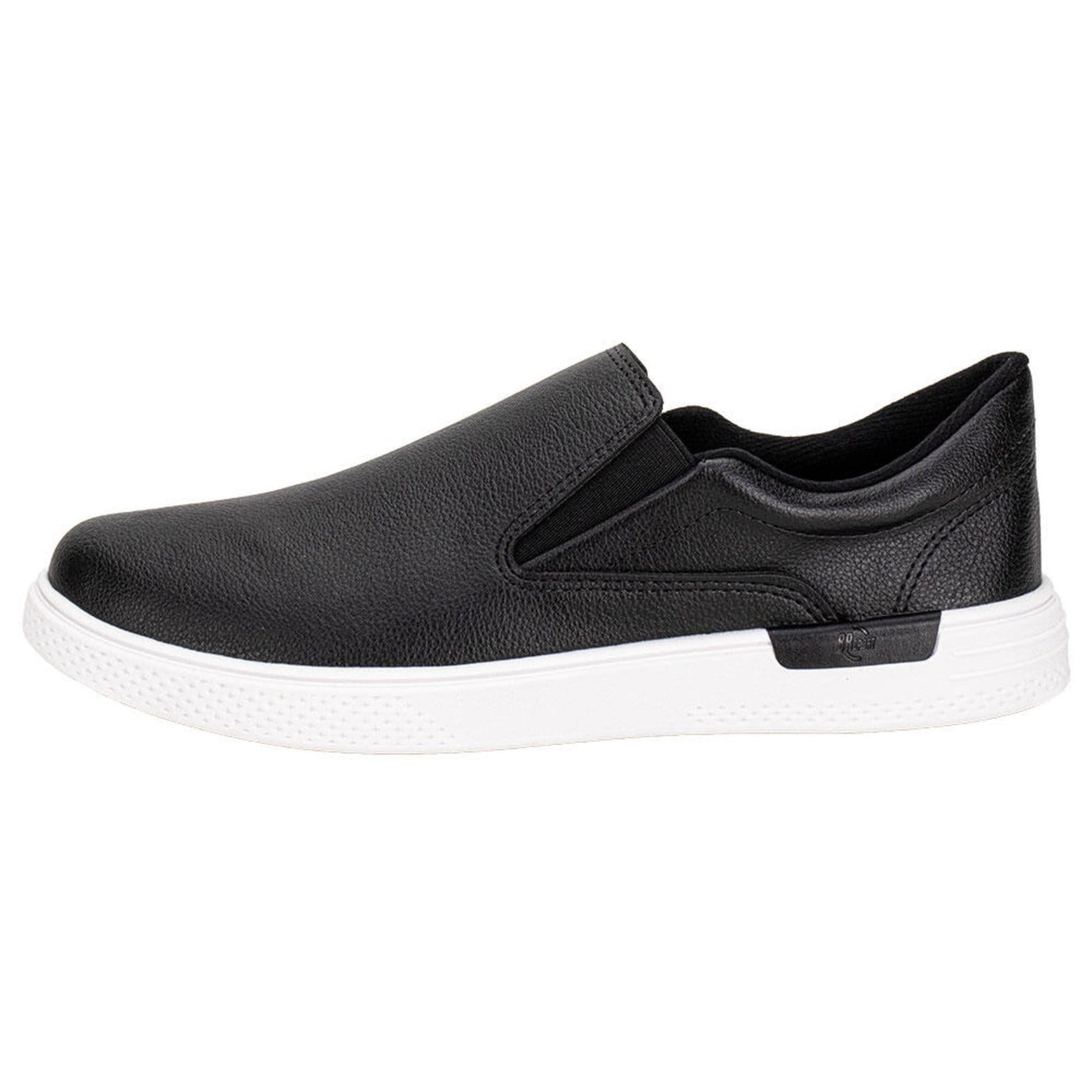 Vista 2 Tênis Masculino Slip On Brsport 2270118 B0441188 BR SPORTS preto
