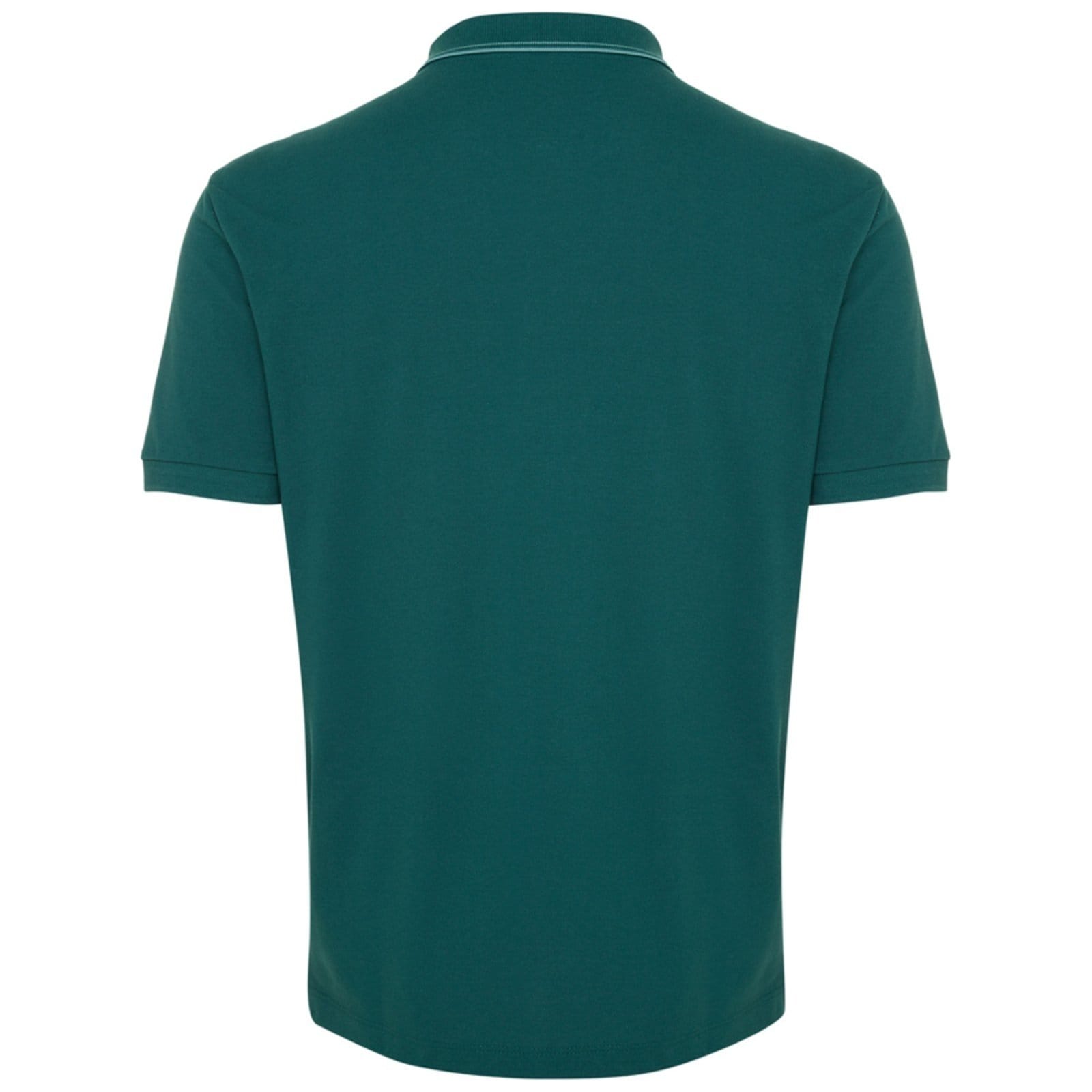 Vista 2 Camisa Polo Individual Basic Slim Pr26 Masculino Individual verde