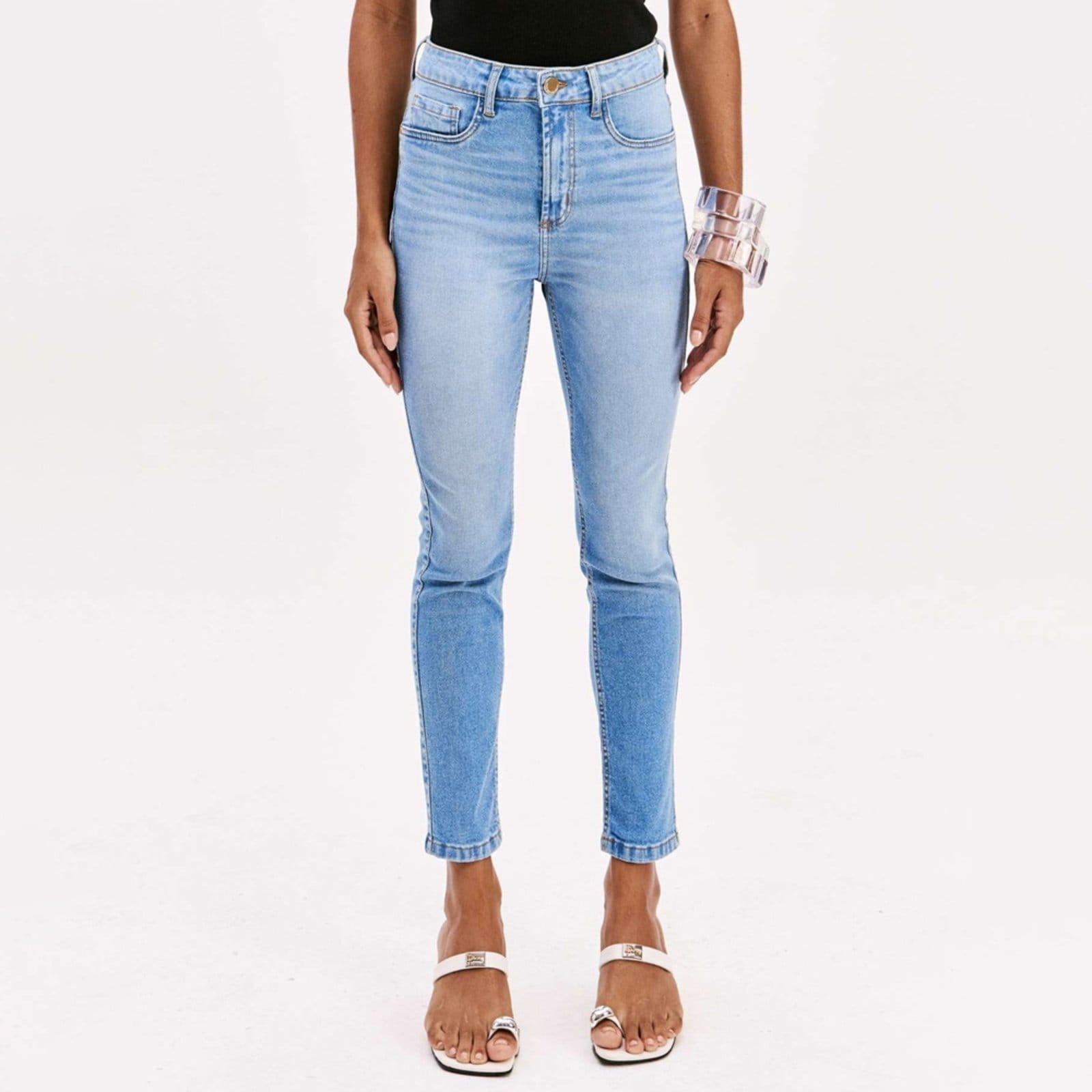 Calça Jeans Easy Lança Perfume Skinny Akl Pr26 Feminino