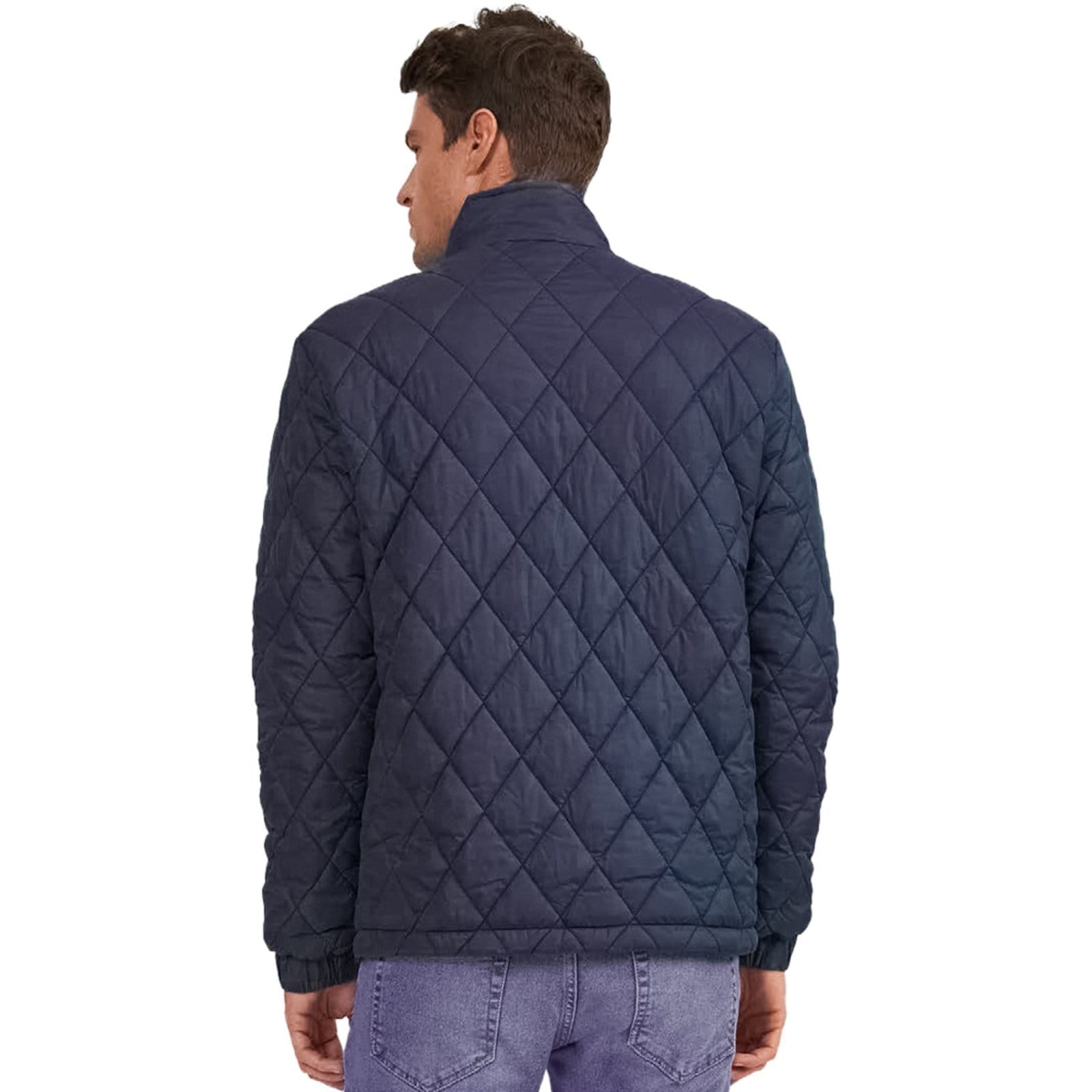 Vista 2 Jaqueta Acostamento Basic OU24 Marinho Masculino Acostamento azul marinho