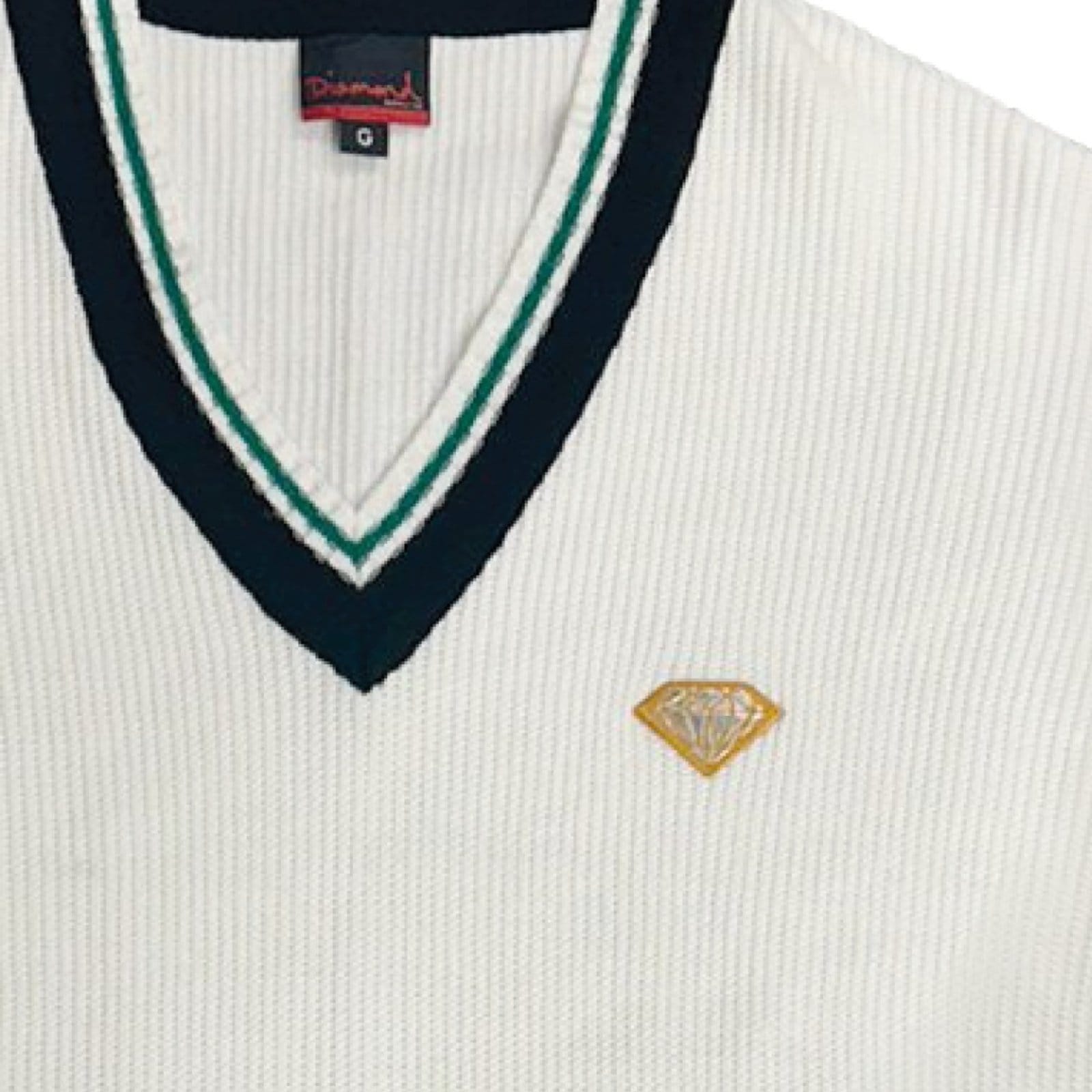 Vista 2 Infantil - Suéter Dmnd x Dwayne - WHITE Diamond branco white