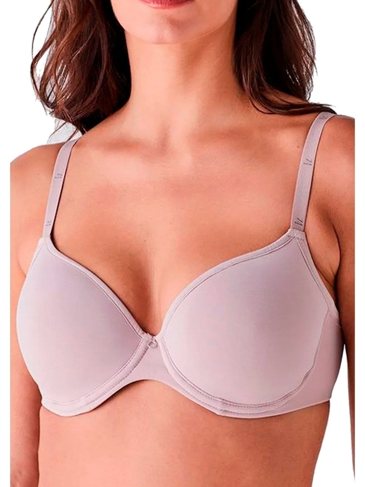 Vista 2 Kit com 3 Sutiãs com Aro e Bojo Liz 51381 Taça C Liz rosa