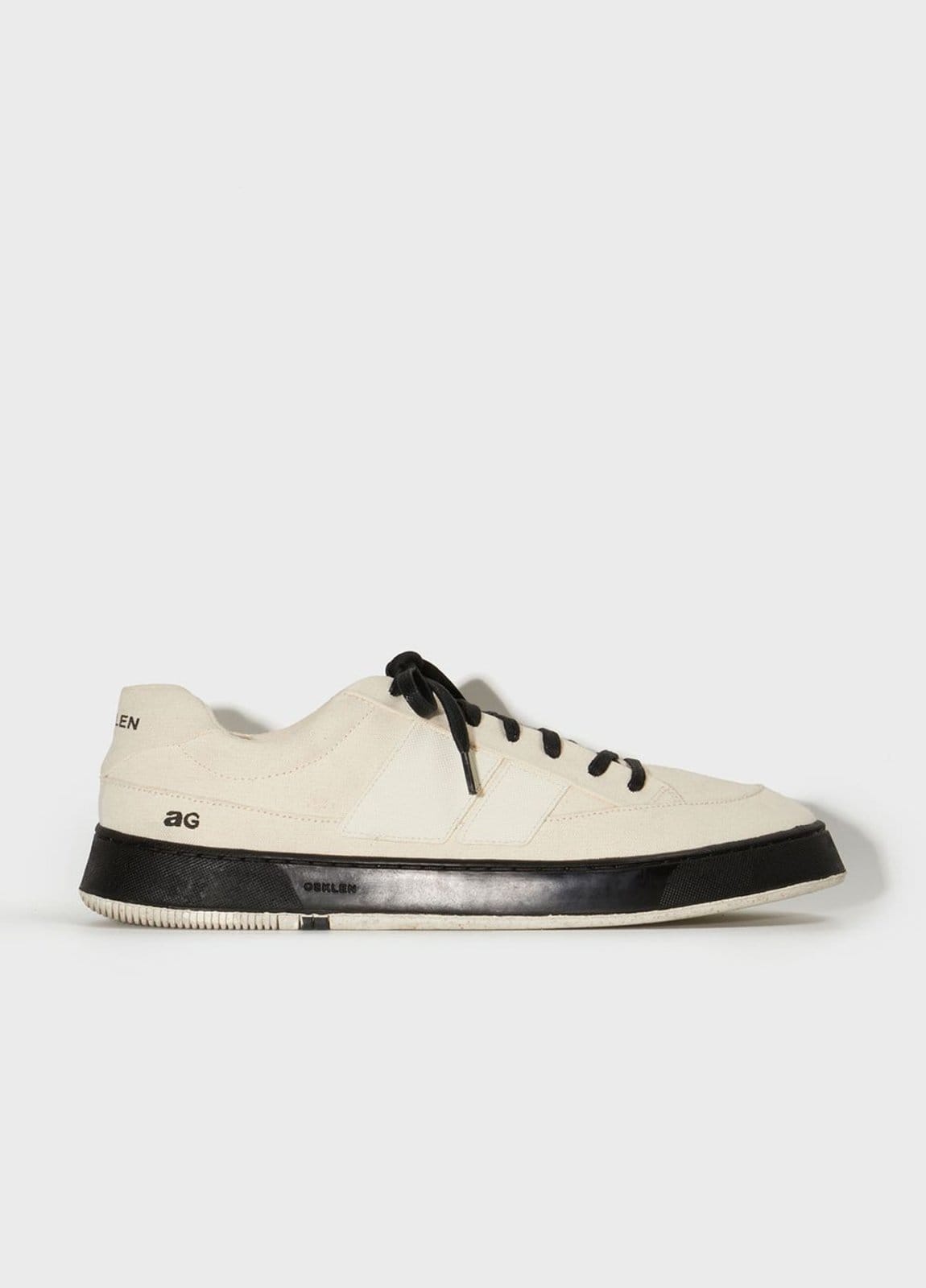 Canvas ag sneaker black sole m