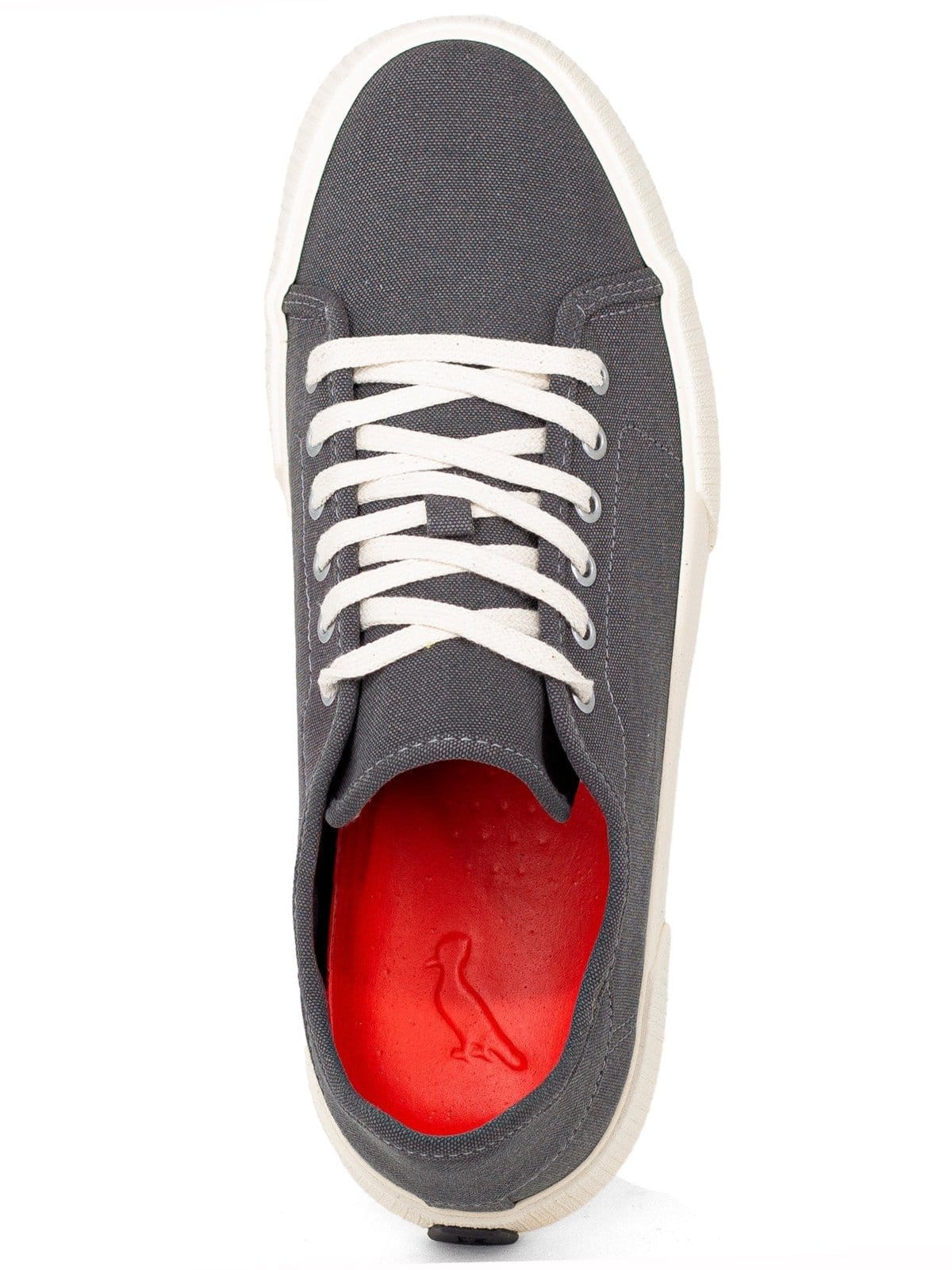 Vista 2 Tênis Masculino Reserva Go Casual Neo Canvas Confortável Cadarço Chumbo RESERVA GO cinza