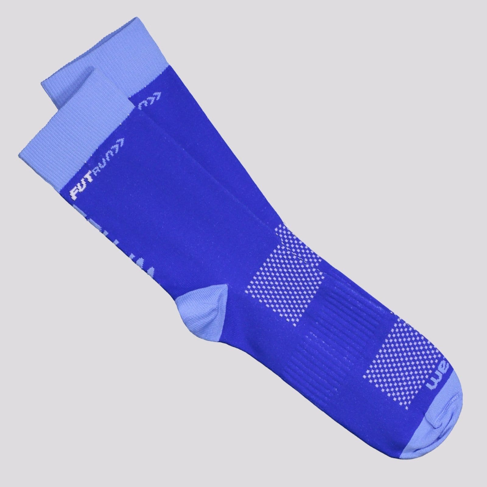 Vista 2 Meia Rikam FutRun Rikam azul