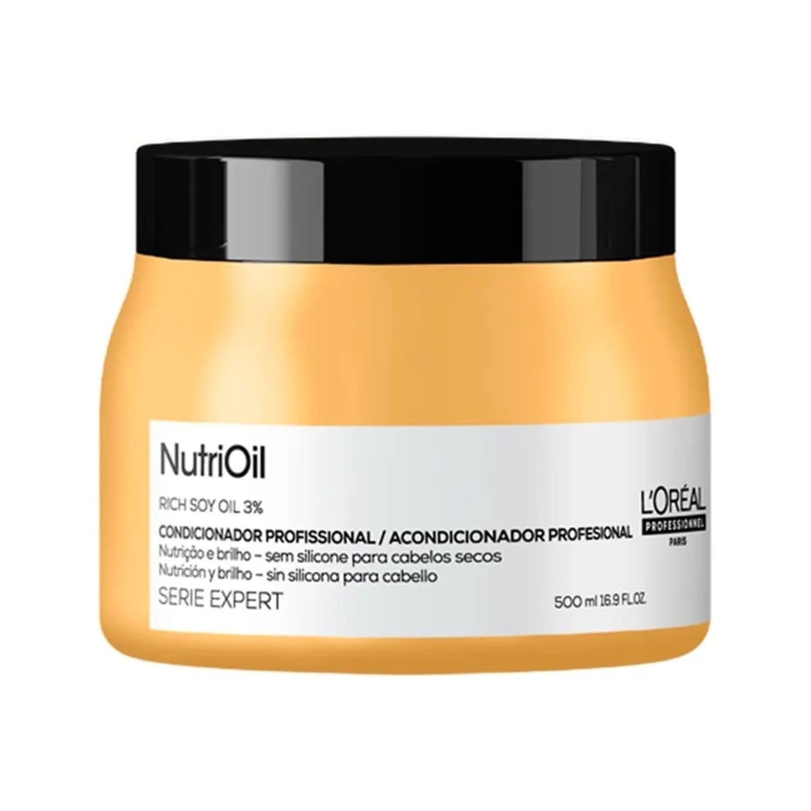 Vista principal L'Oréal Professionnel NutriOil Máscara Nutritiva 500ml Loreal amarelo
