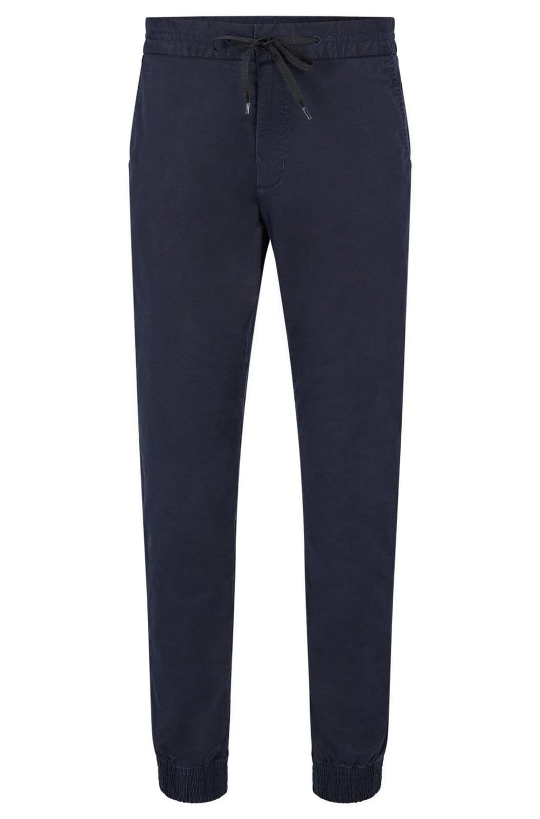 Calça Chino Slim Fit Com Punho Em Gabardine Stretch