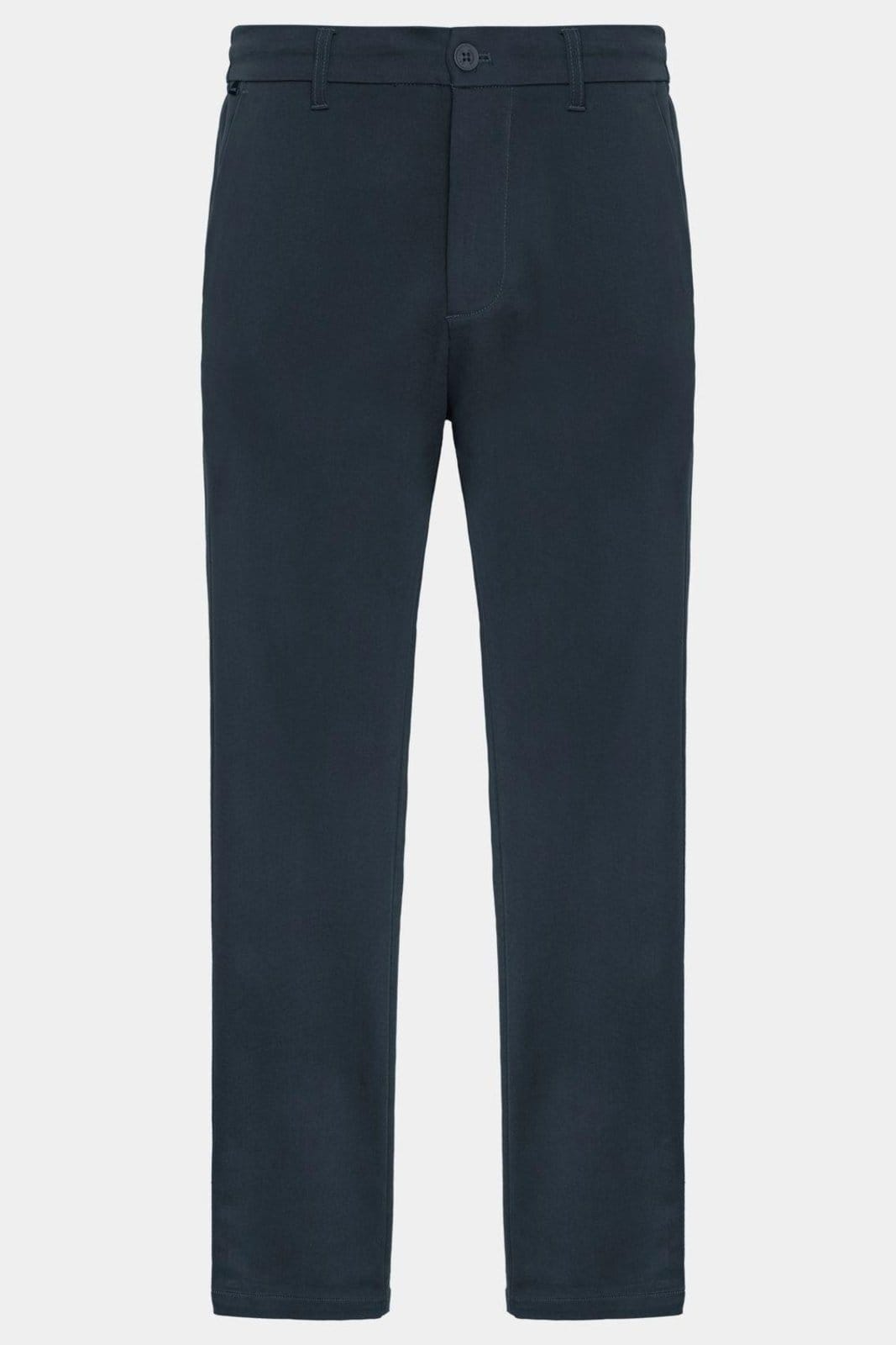 Vista principal Calça Aramis Chino Clássica Slim Travel Marinho Aramis azul marinho