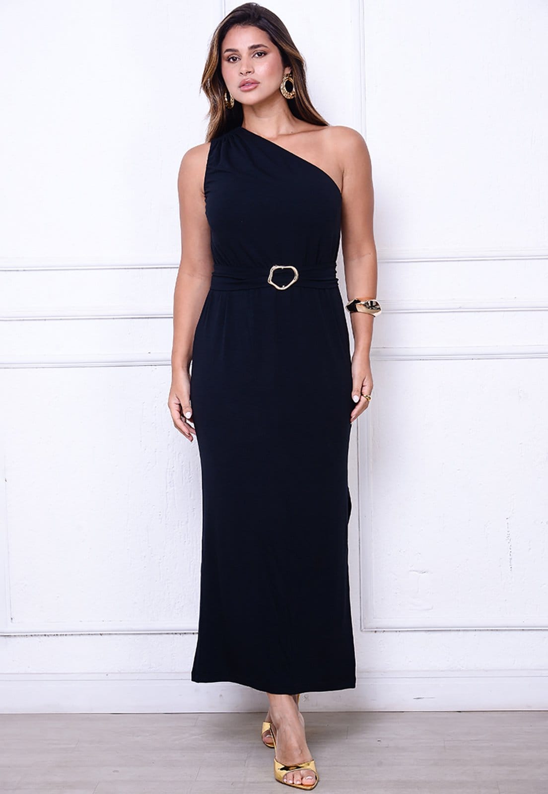 Vestido Longo Ombro Só BBonnie Antonella