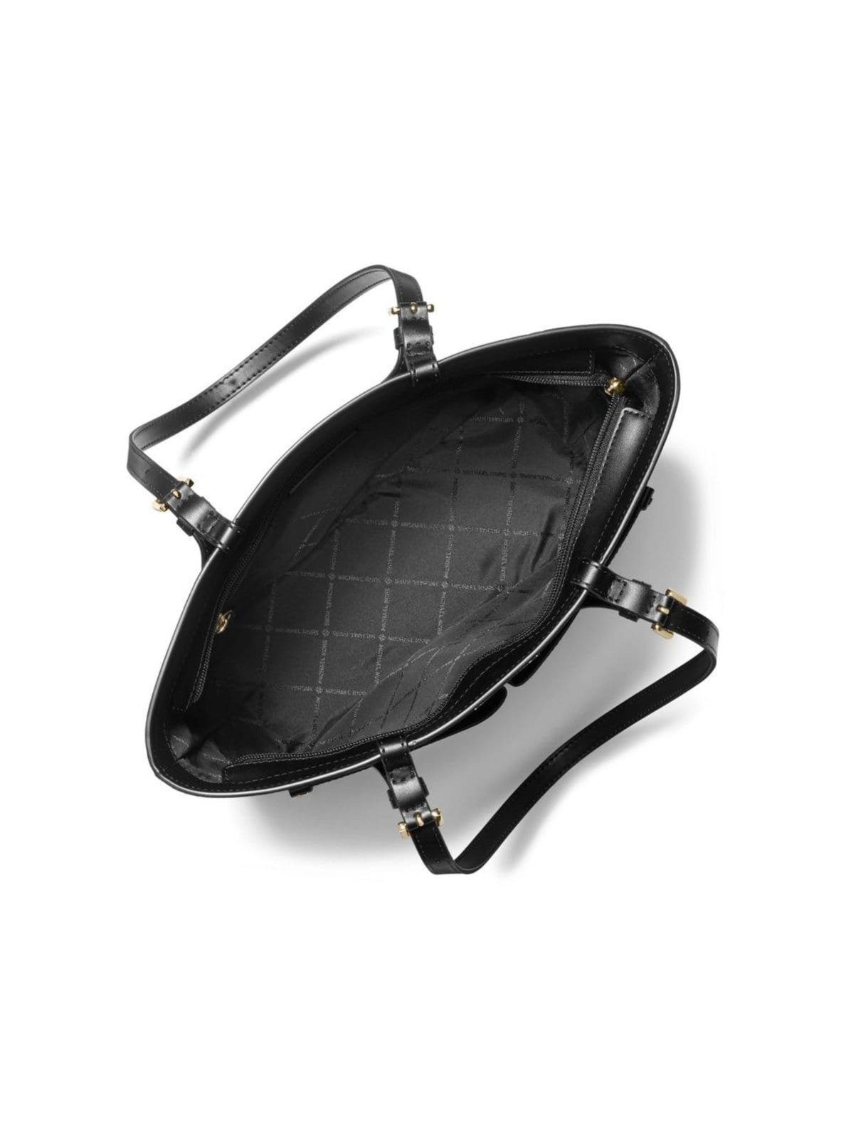 Vista 2 Bolsa Tote Jet Set Logo Média 35F3gtvt3b001 Michael Kors preto