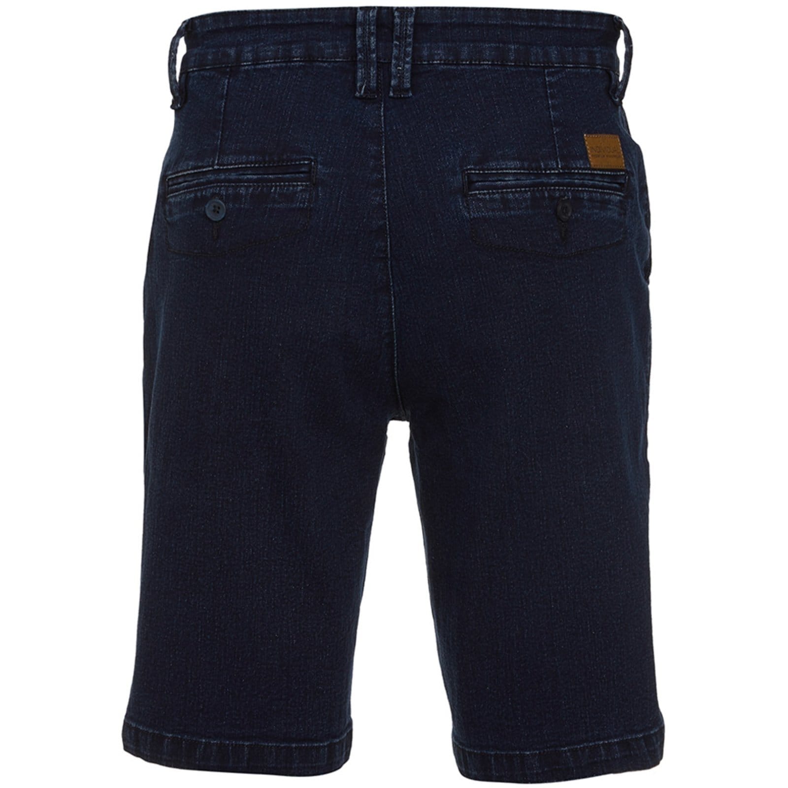 Vista 2 Bermuda Jeans Individual Right In24 Escuro Masculino Individual azul