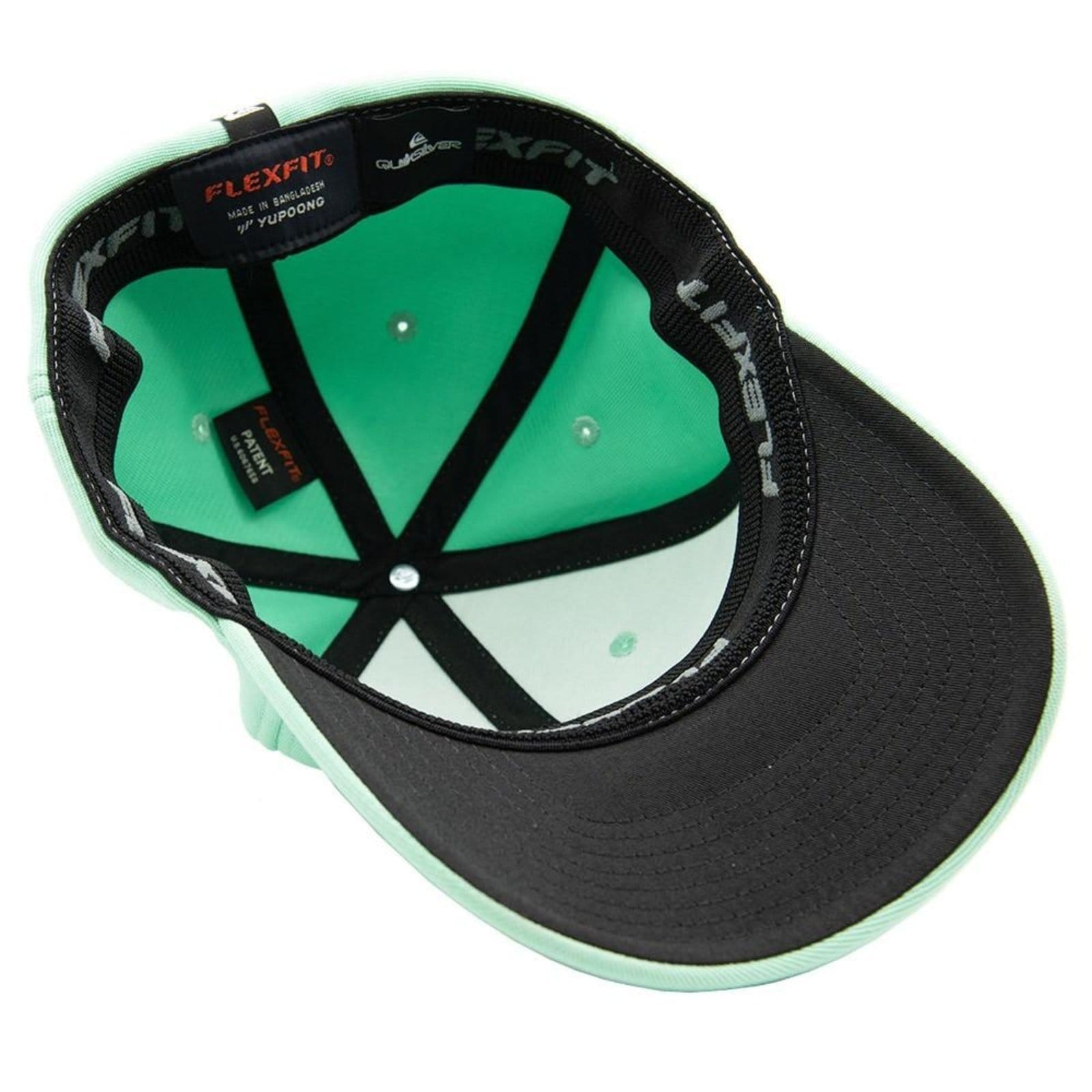 Boné Quiksilver Aba Curva Emb Black 3D SM23 Mint