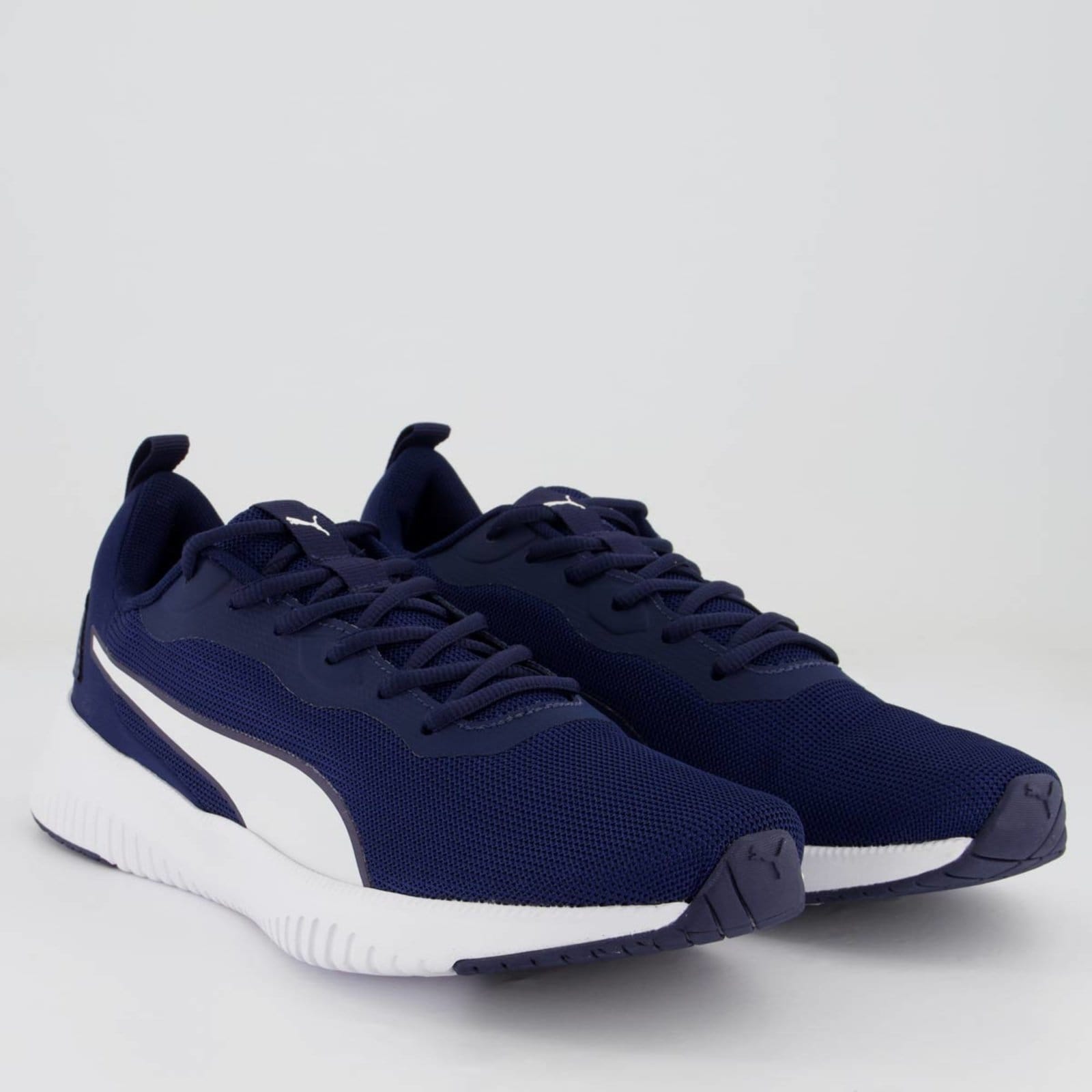 Vista 2 Tênis Puma Flyer Flex BDP Marinho Puma azul marinho