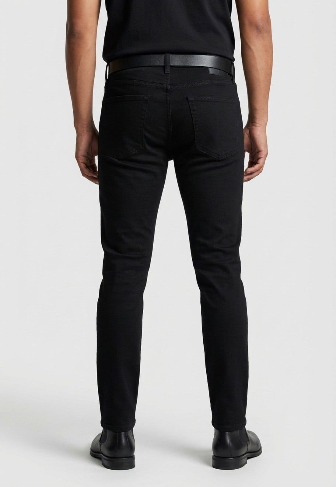 Vista 2 Calça Jeans Calvin Klein Jeans Slim Color Five Preta Calvin Klein Jeans preto