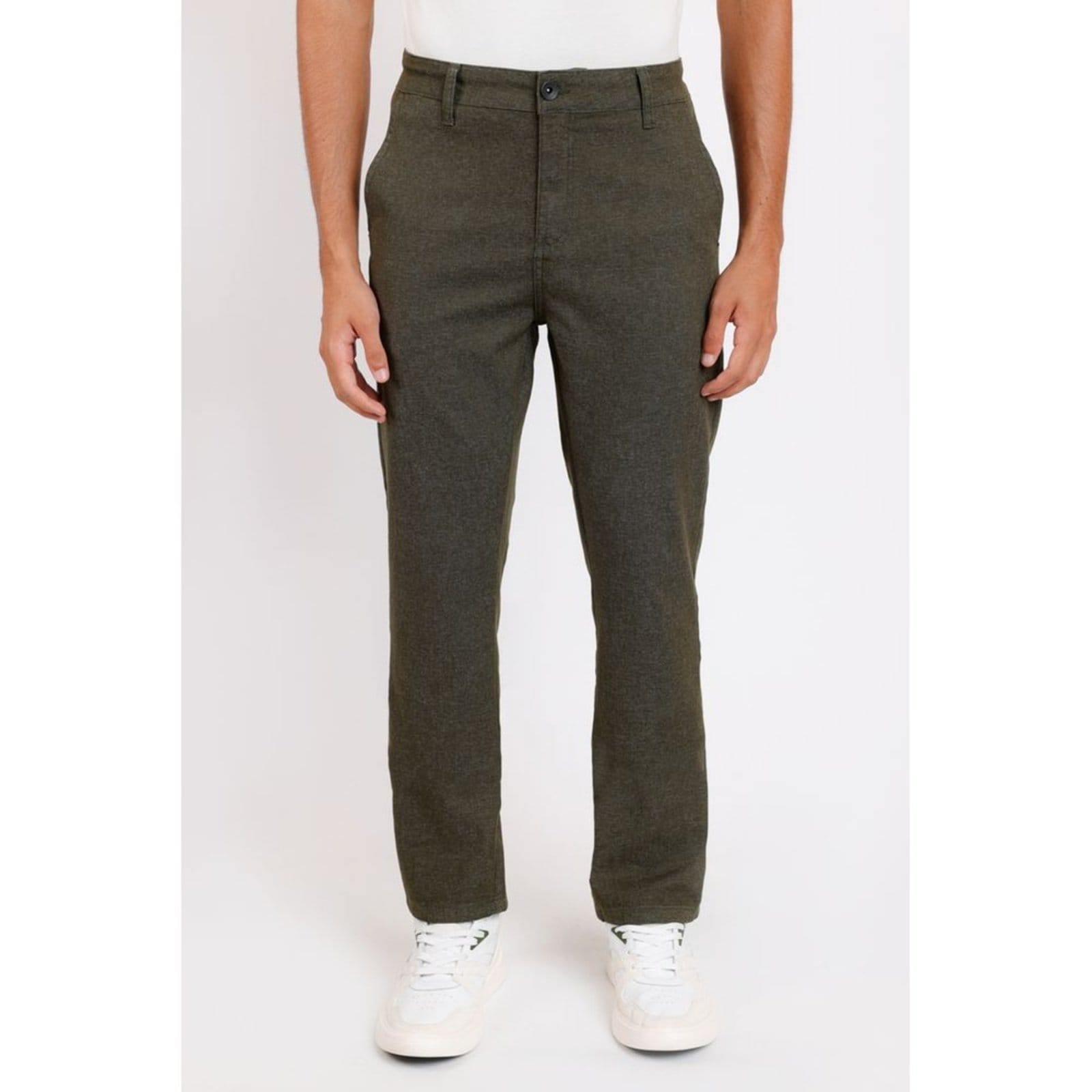 Calça Aramis Chino Bolso-Faca Moline Militar - 38