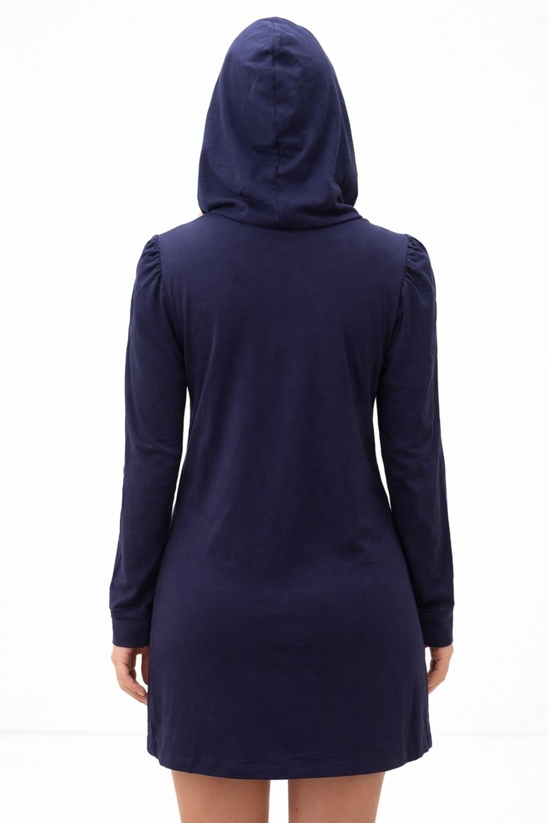 Vista 2 Vestido Curto Tri Cats com Capuz Estampado Marinho Summer Body azul/azul marinho azul