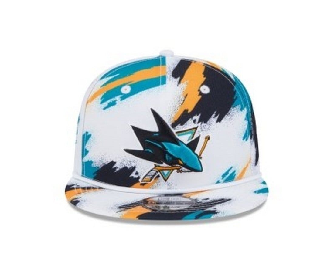 Vista 2 Boné New Era 9FIFTY SNAPBACK San Jose Sharks NHL new era branco