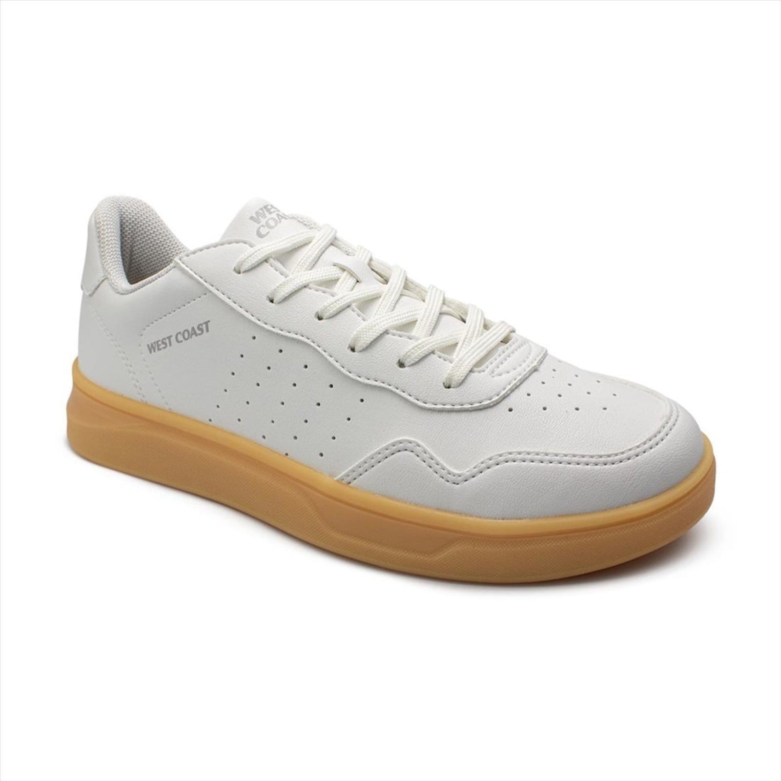 Vista 2 Tênis West Coast Masculino WC 74 Malibu West Coast branco