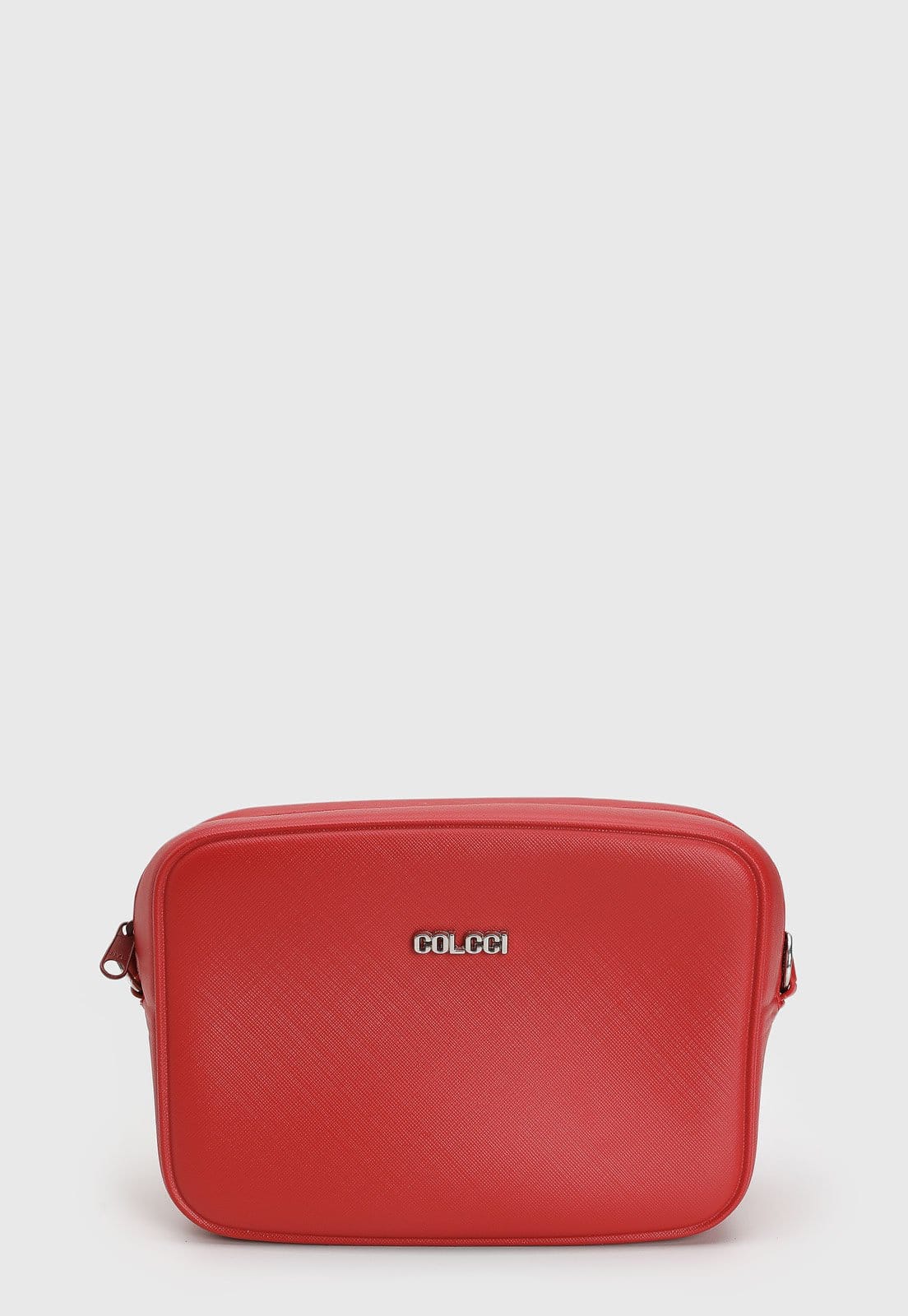 Bolsa Feminina Colcci Média Texturizada Vermelha