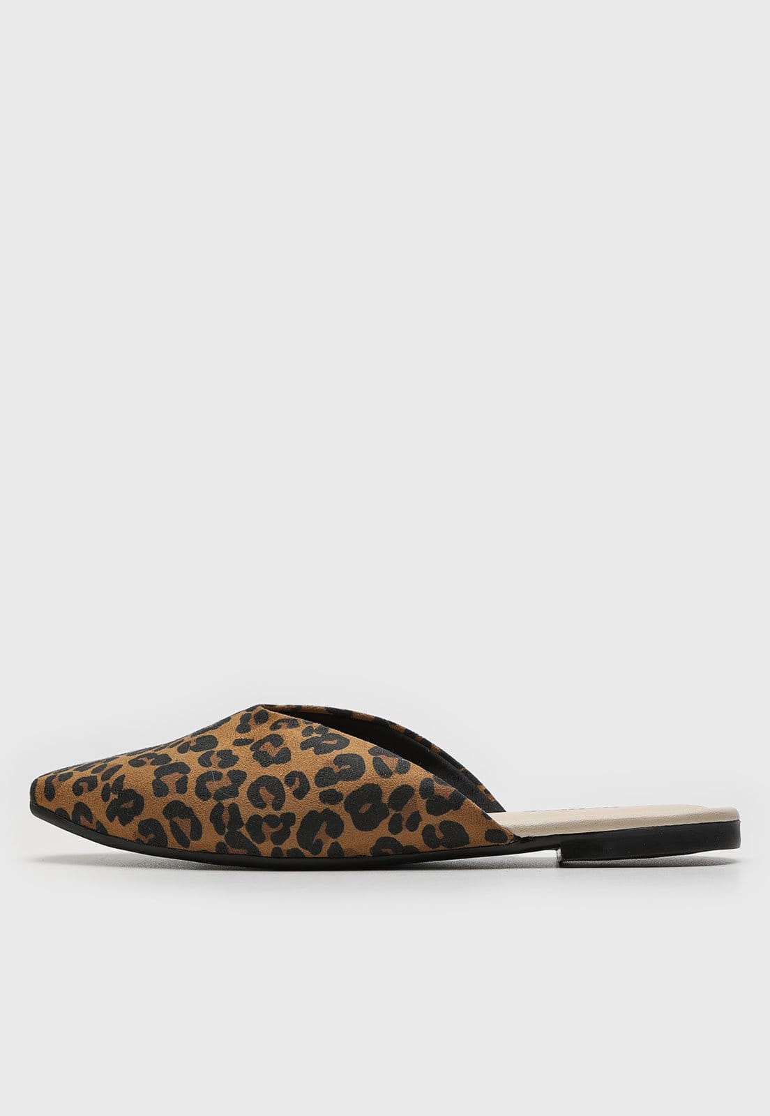 Sapatilha Mule cê Animal Print
