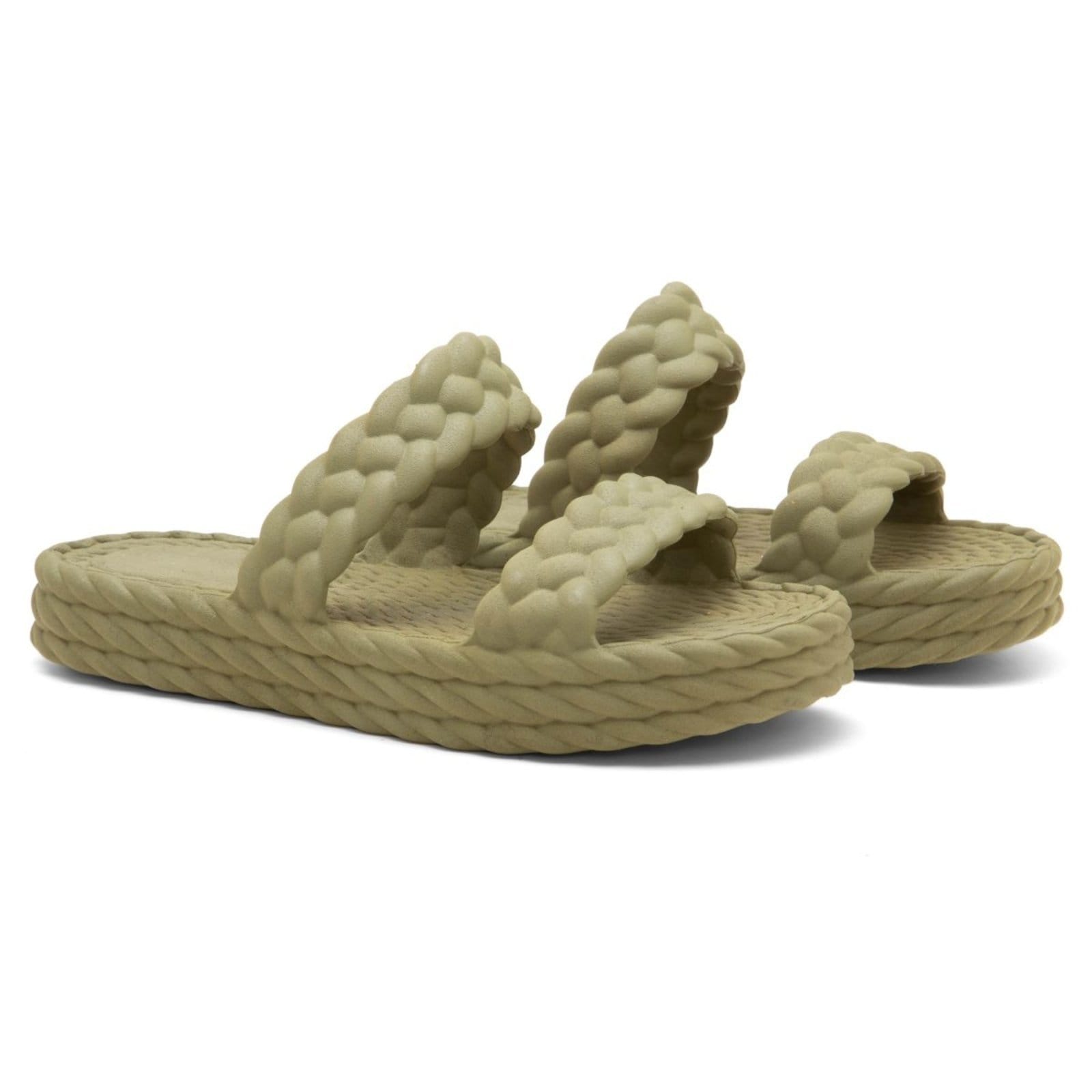 Chinelo Feminino Flat Anna Andrade Plataforma Slide Casual Sandália Leve Tendência