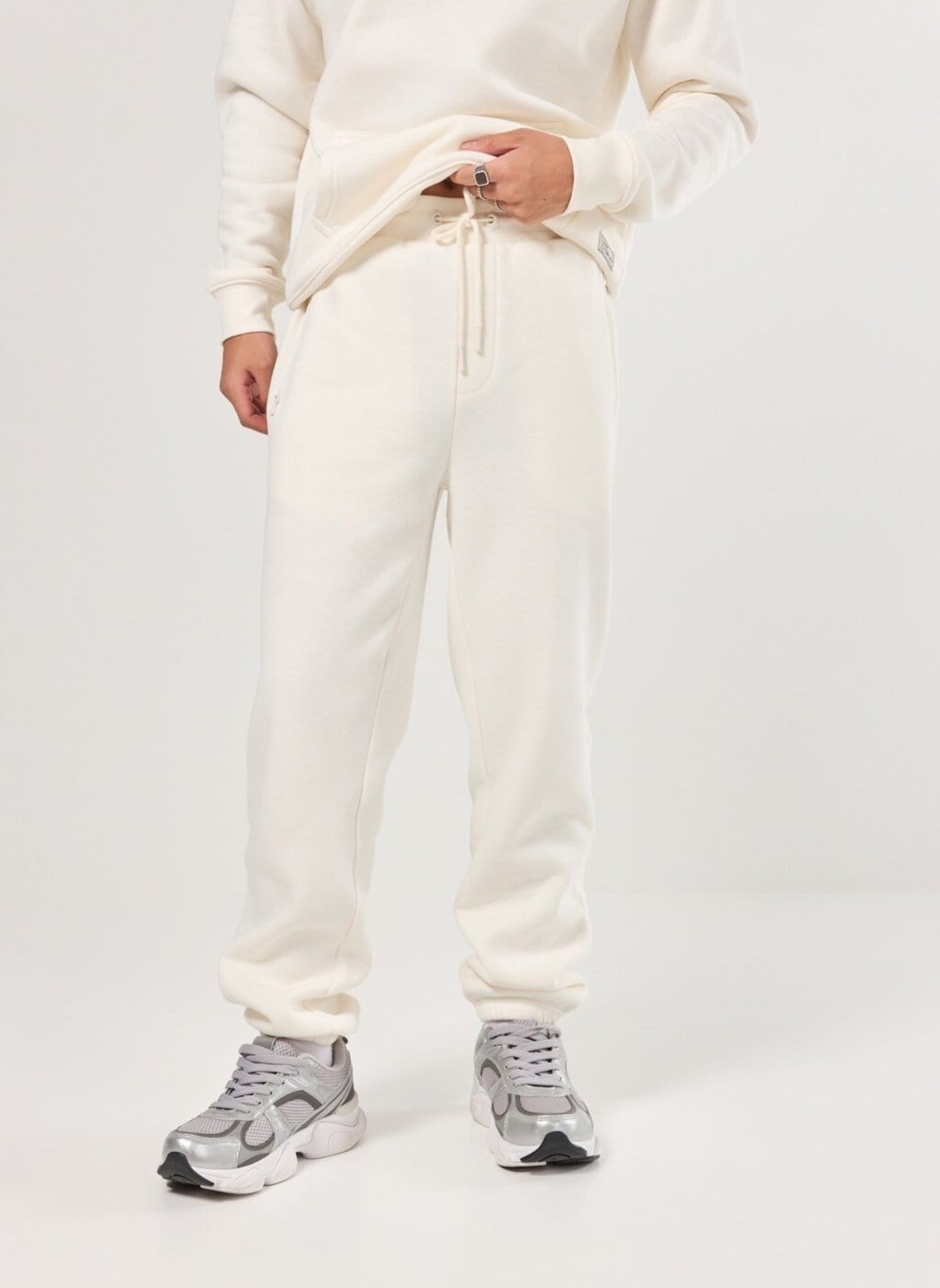 Vista 2 Calça De Moletom Com Elástico Youcom off-white