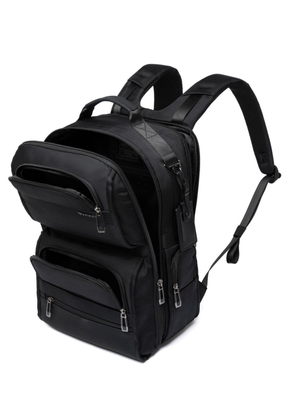 Vista 2 Mochila Primicia Executiva Notebook Primicia Resistente Primicia preto