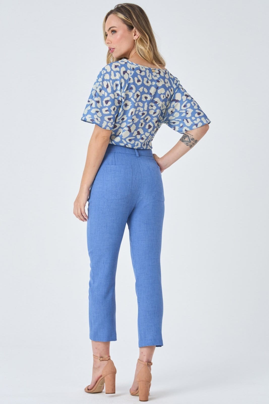 Calça PKS Alfaiataria Capri