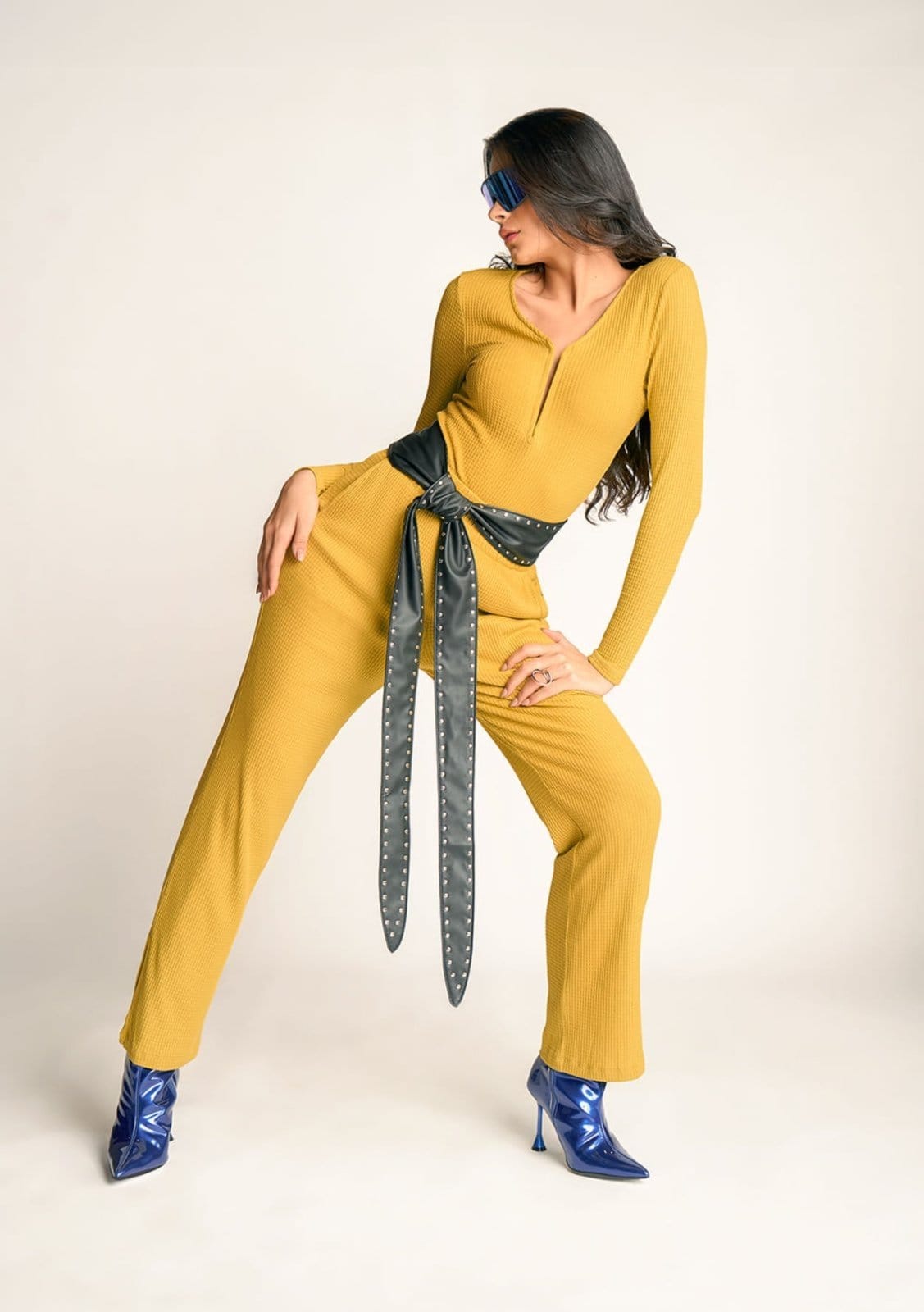 Calca Zinco Reta Cós Elástico Bolso Lateral