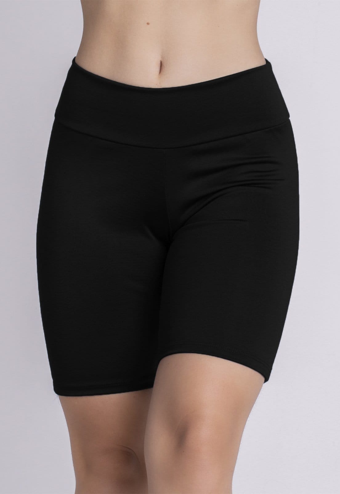 Vista 2 Bermudinha Serra e Mar Modas Legging Fitness SERRA E MAR MODAS preto