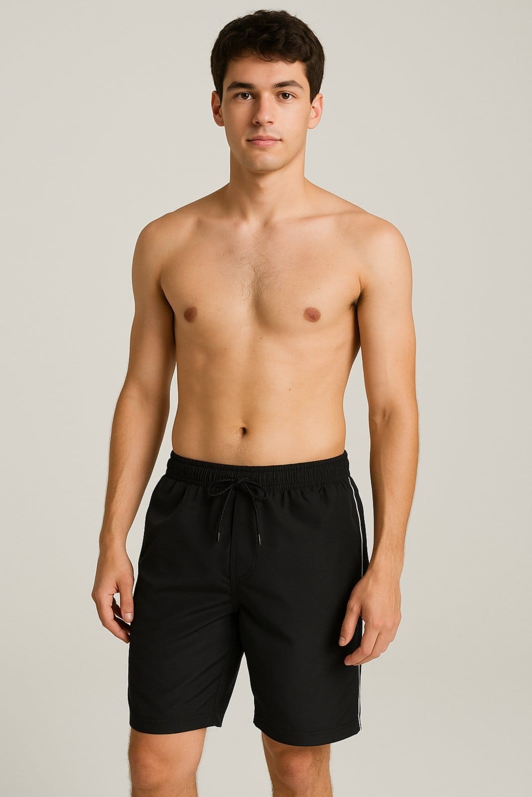 Bermuda Tactel D Bell Outlet Fashion Sport Masculina Preta