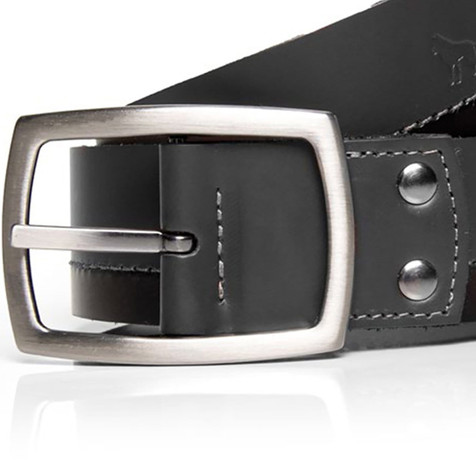 Cinto Couro Acostamento Dual Line Pr25 Masculino - 2