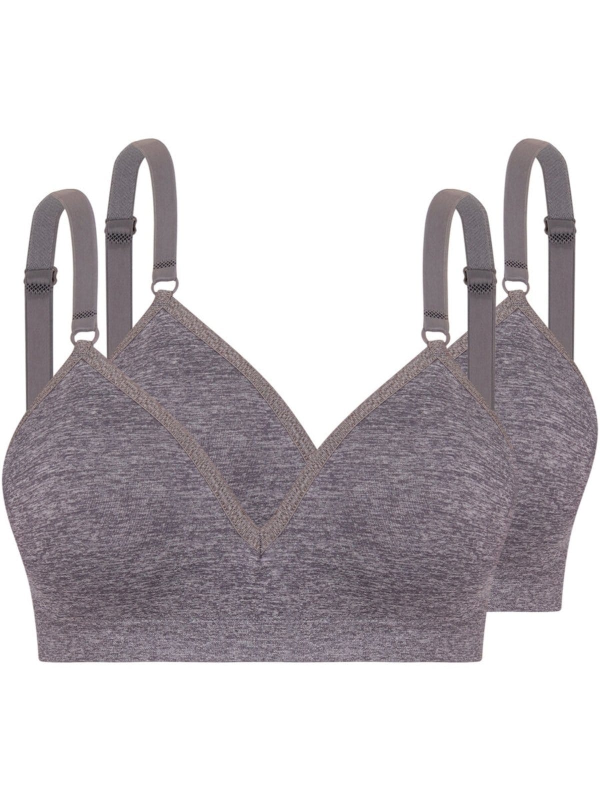 Kit com 2 Sutiãs sem Aro com Bojo Trifil 4935 Taça B