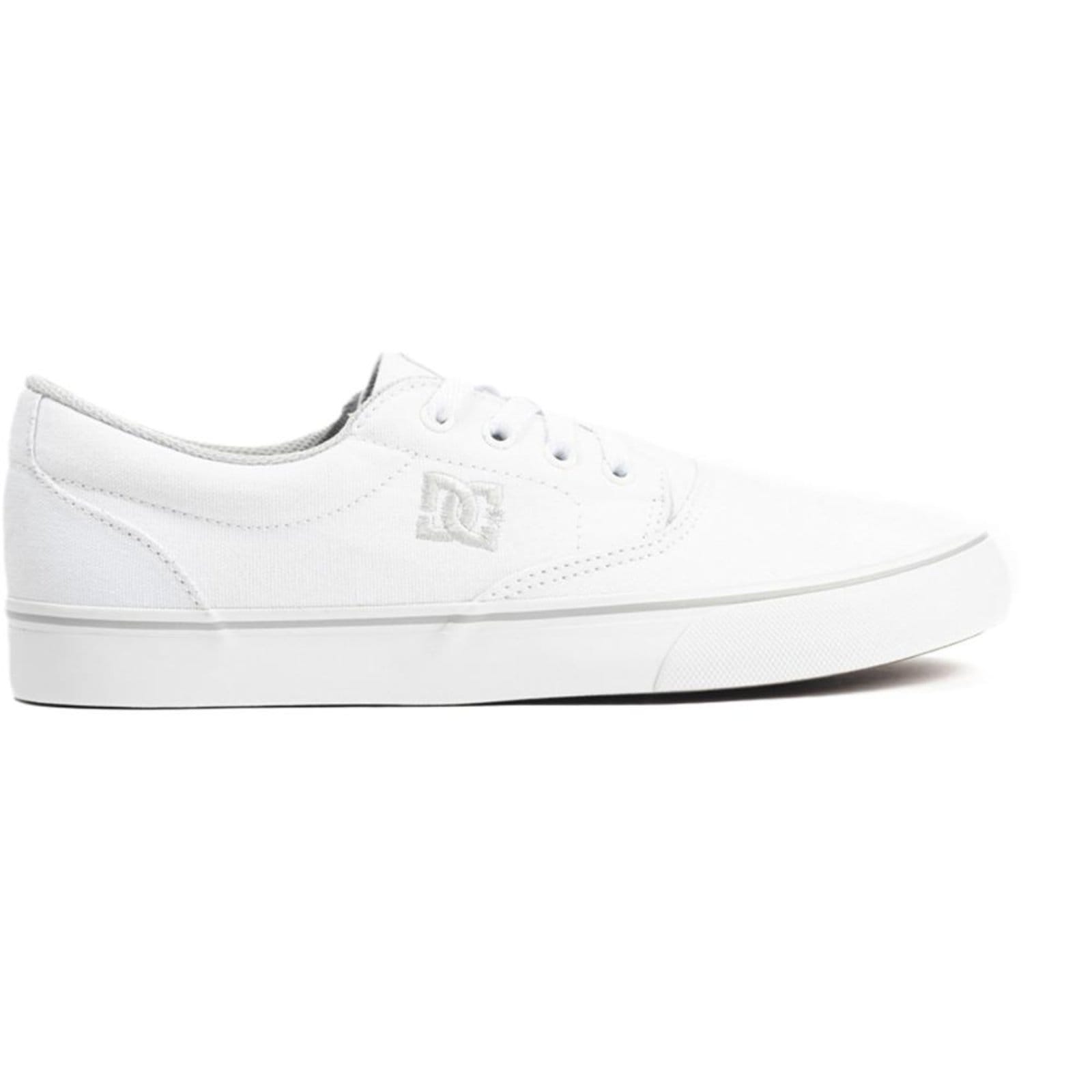 Vista 2 Tênis DC Shoes New Flash 2 TX SM24 Masculino White/Grey DC Shoes branco white