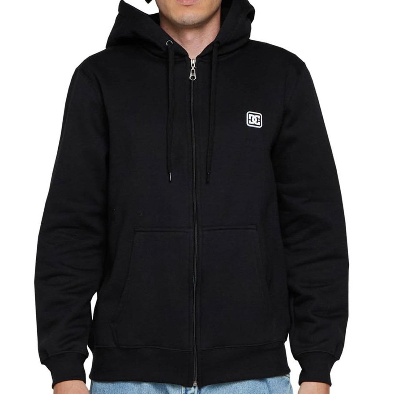 Moletom DC Shoes Aberto Rubber Label WT24 Masculina