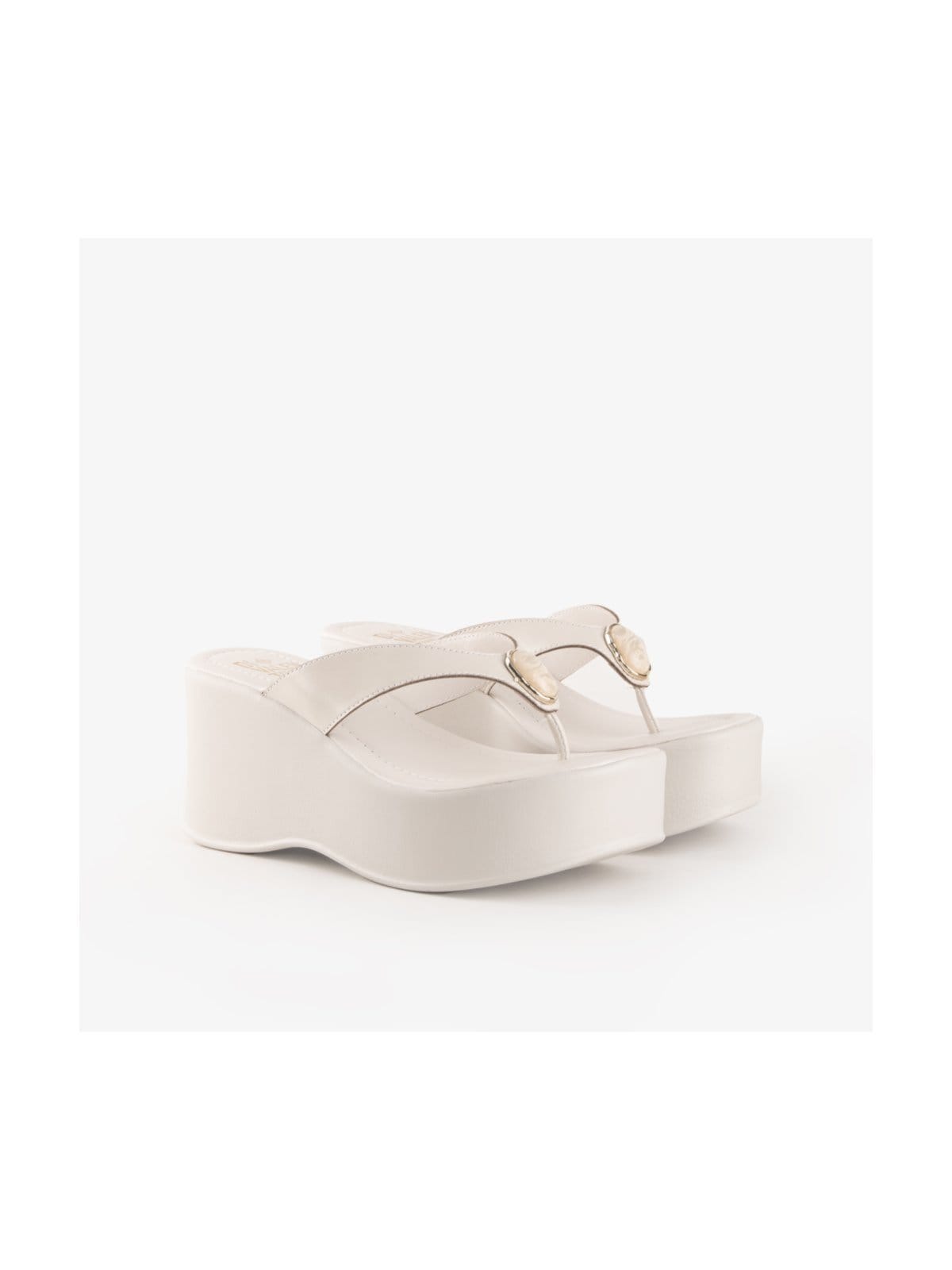 Vista 2 Tamanco Di Valentini Nay Di Valentini off-white