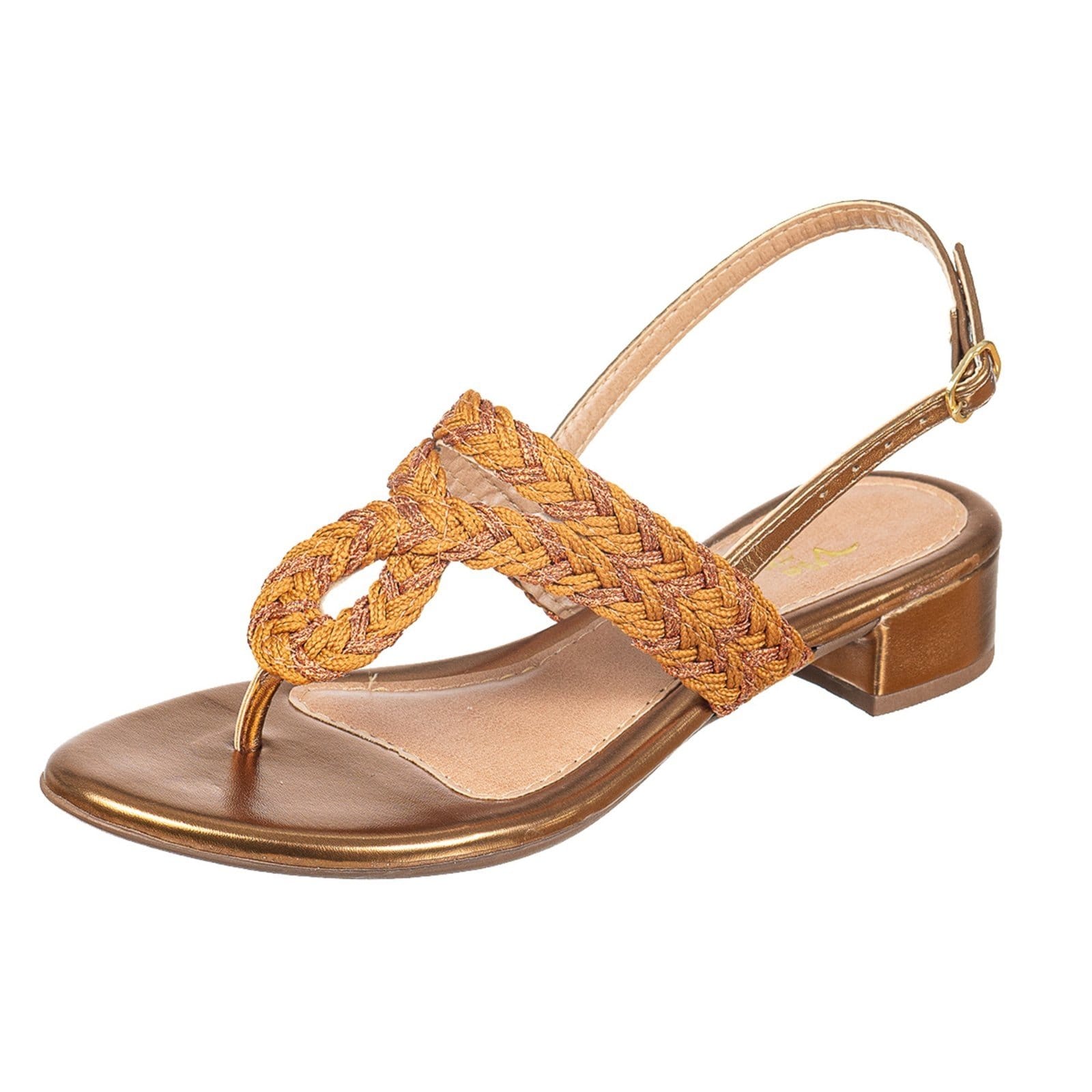 Sandália Feminina Via Birigui Saltinho de Trisse