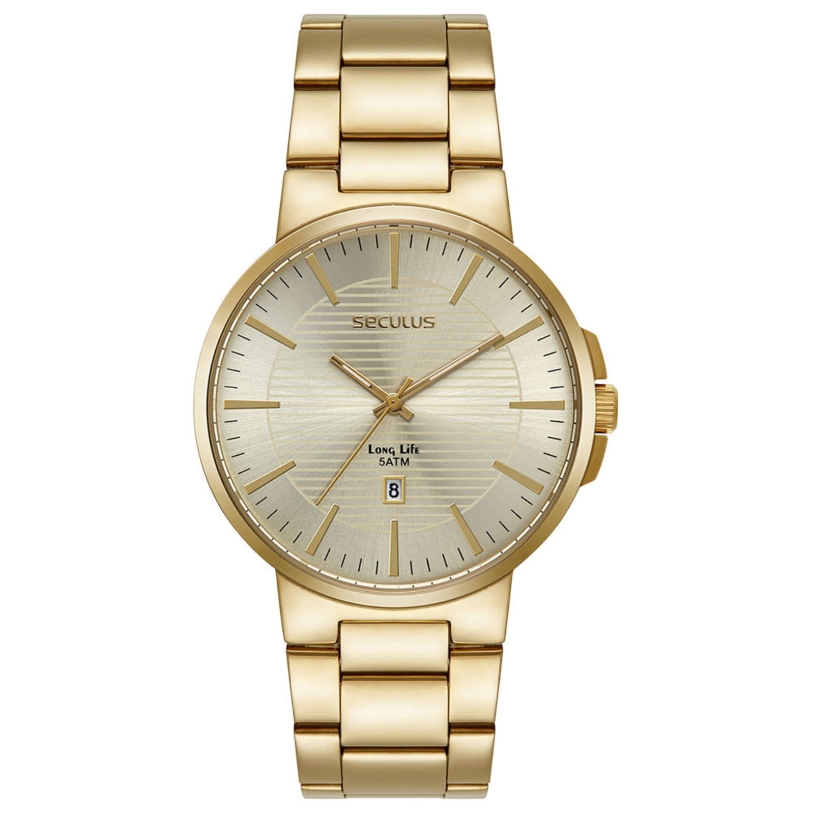 Relógio Masculino Social Aço