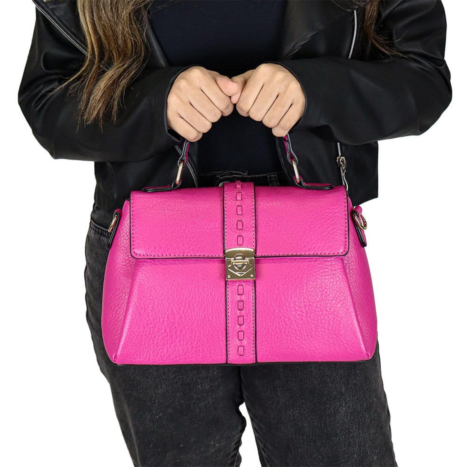 Vista 2 Bolsa Feminina Fuseco Wbft88235 7938823 Fuseco pink