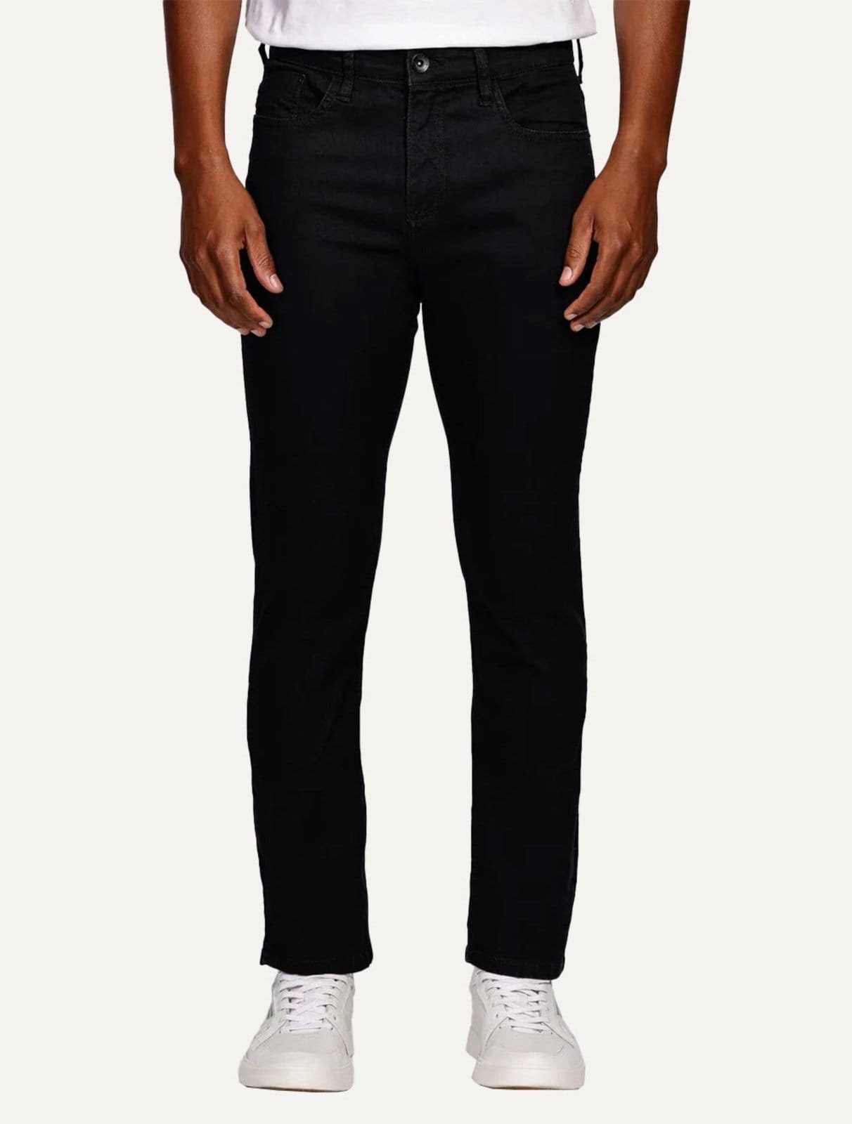 Calça Aramis Jeans Masculina Slim Black Preta