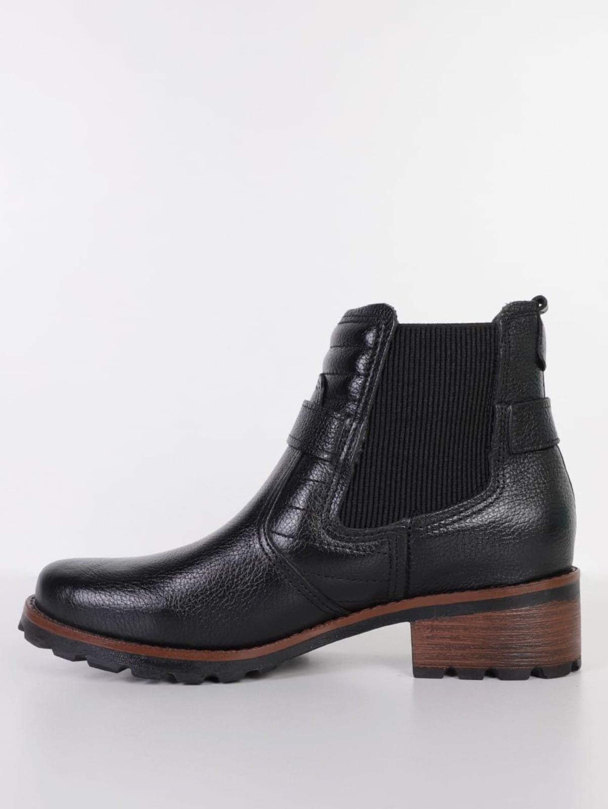 Vista 2 Bota Cano Curto Cities Pegada Feminina PEGADA preto