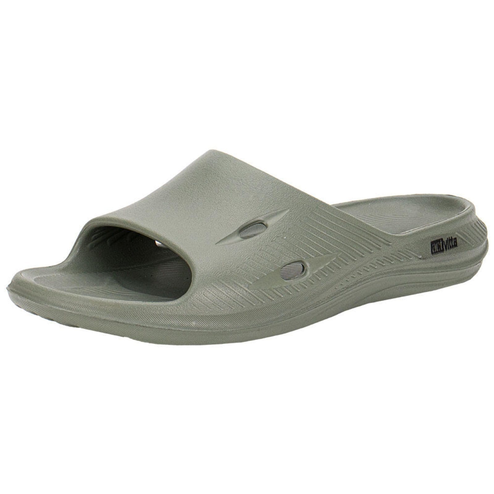 Vista 2 Chinelo Masculino Slide Actvitta 4942100 0440494 ACTVITTA verde militar