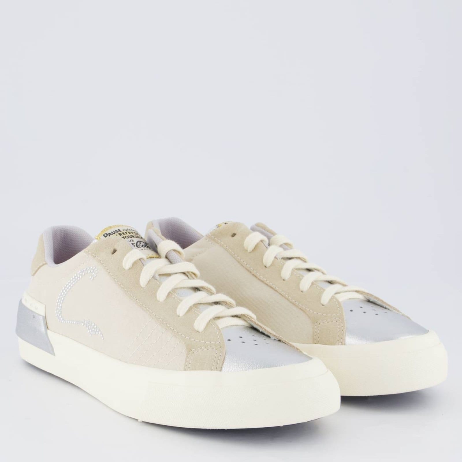 Vista 2 Tênis Coca Cola Lavine Feminino Coca-Cola bege