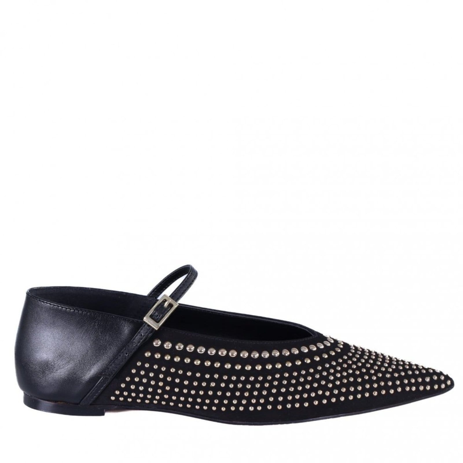 Sapatilha Feminina Zariff com Aplicações em Metal 7110030 Zariff