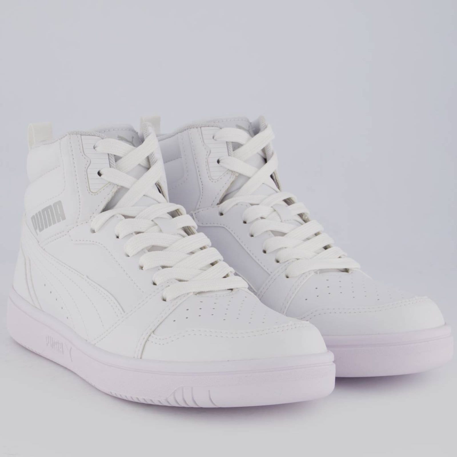 Vista 2 Tênis Puma Rebound V6 BDP Puma branco