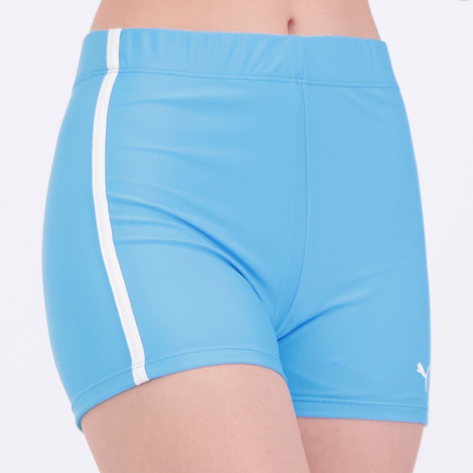 Vista 2 Shorts Hotpants Puma Gym To Swim Feminino e Branco Puma azul