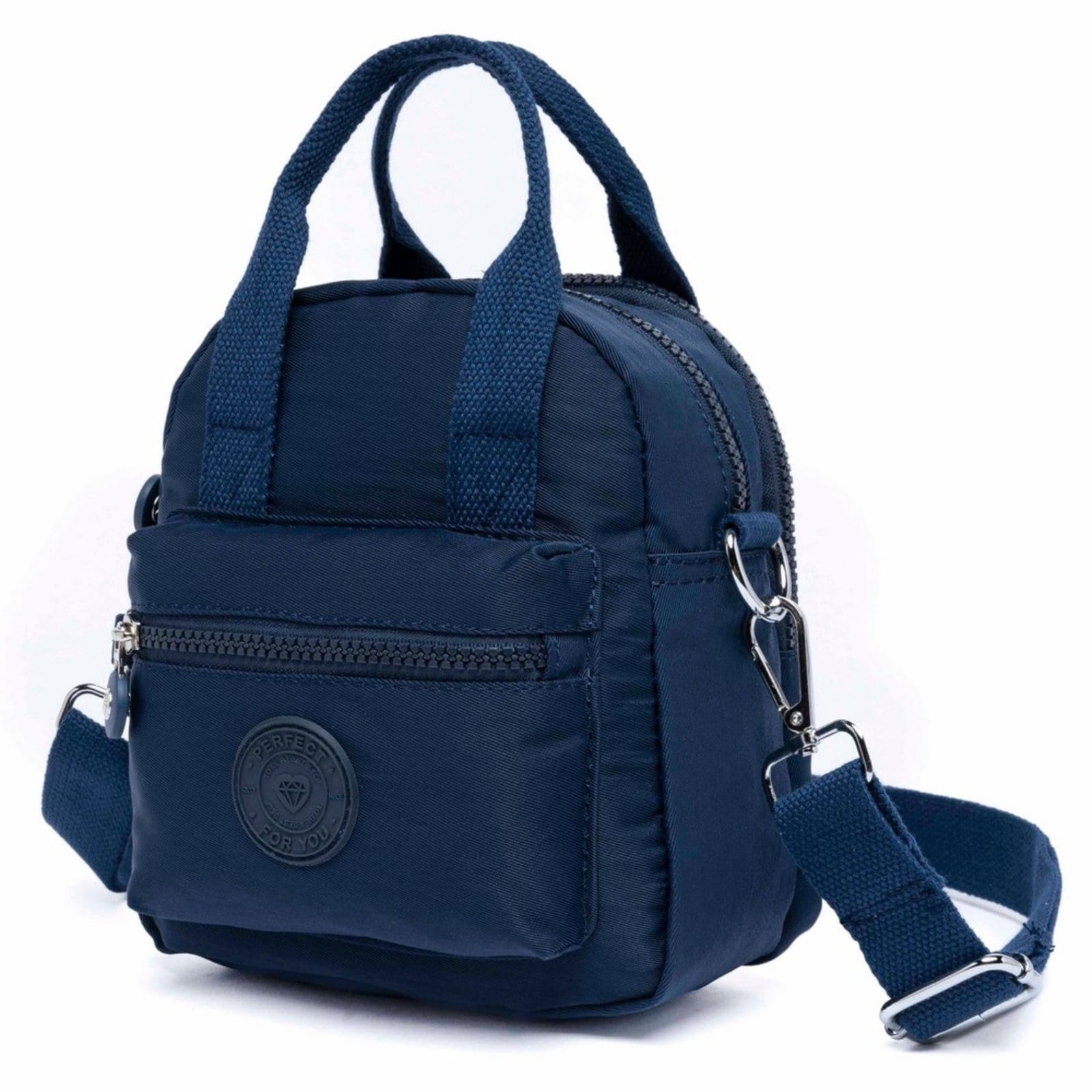 Vista 2 Shoulder Bag Tiracolo Transversal Feminina Reforçada Perfect For You azul